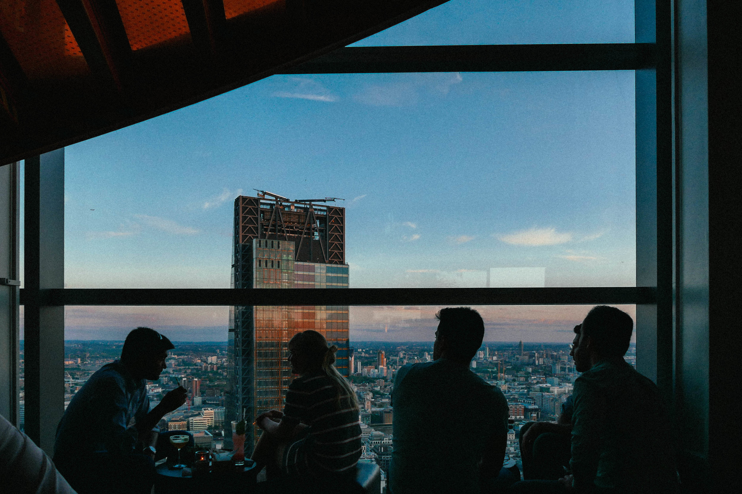 {Skyline views from SUSHISAMBA}