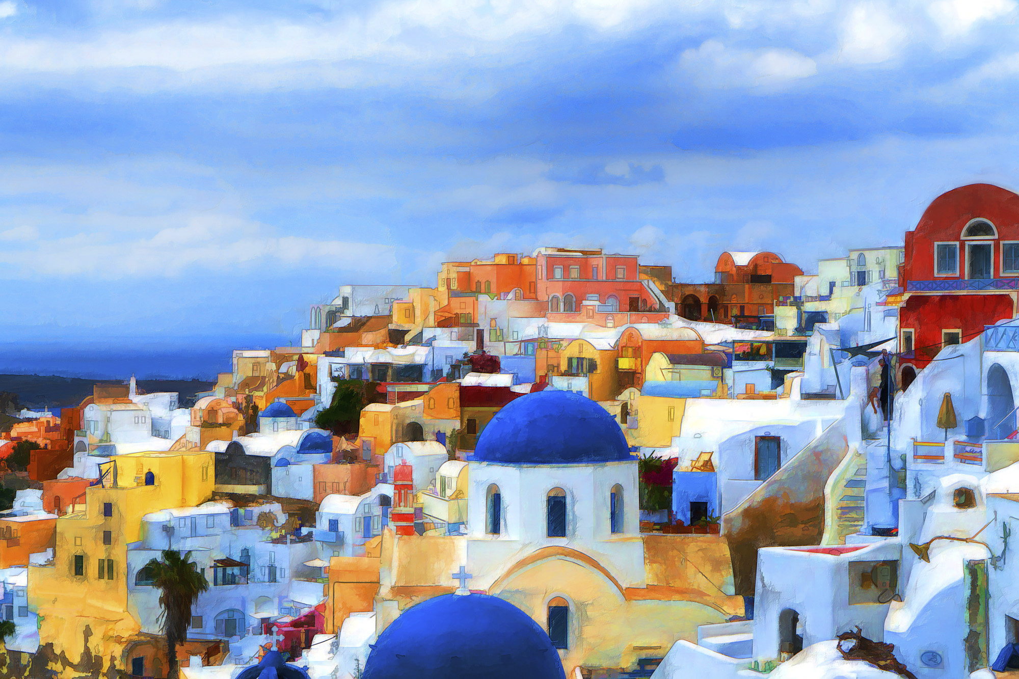 MEMORIES OF SANTORINI.