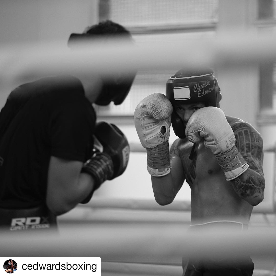 A determined Charlie Edwards has been working hard in the Steel City Gym in Sheffield ahead of his shot at the flyweight WBC