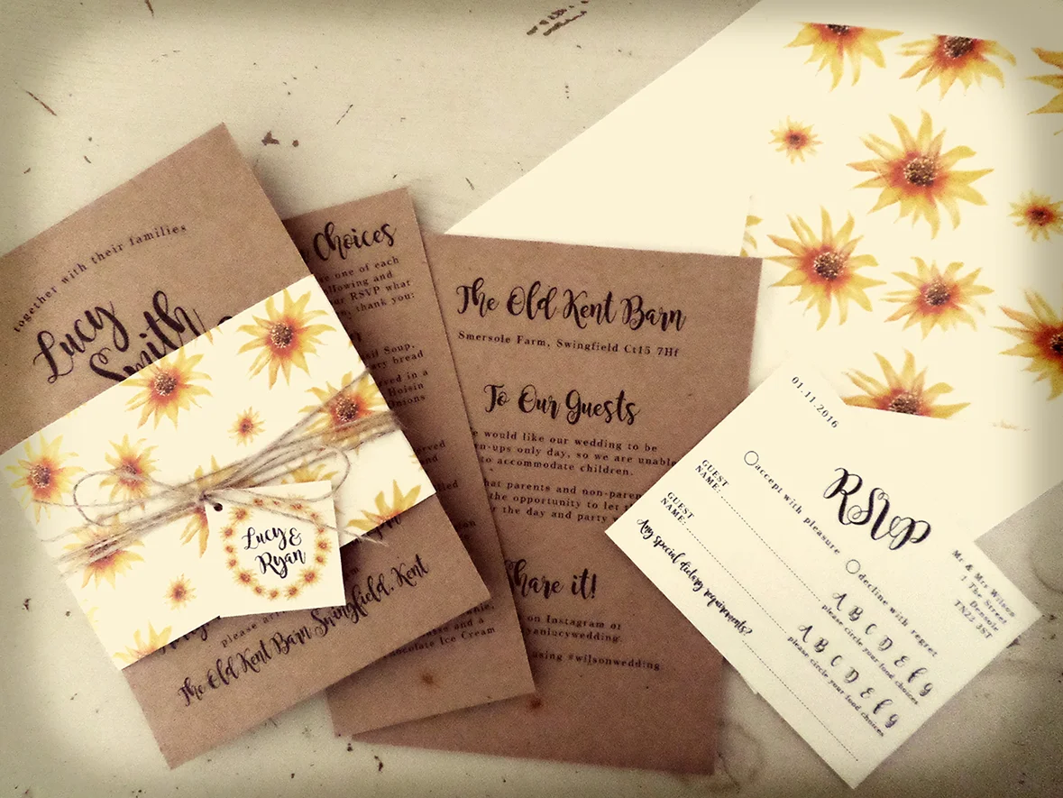 sunflowers kraft & envelope 2.jpg