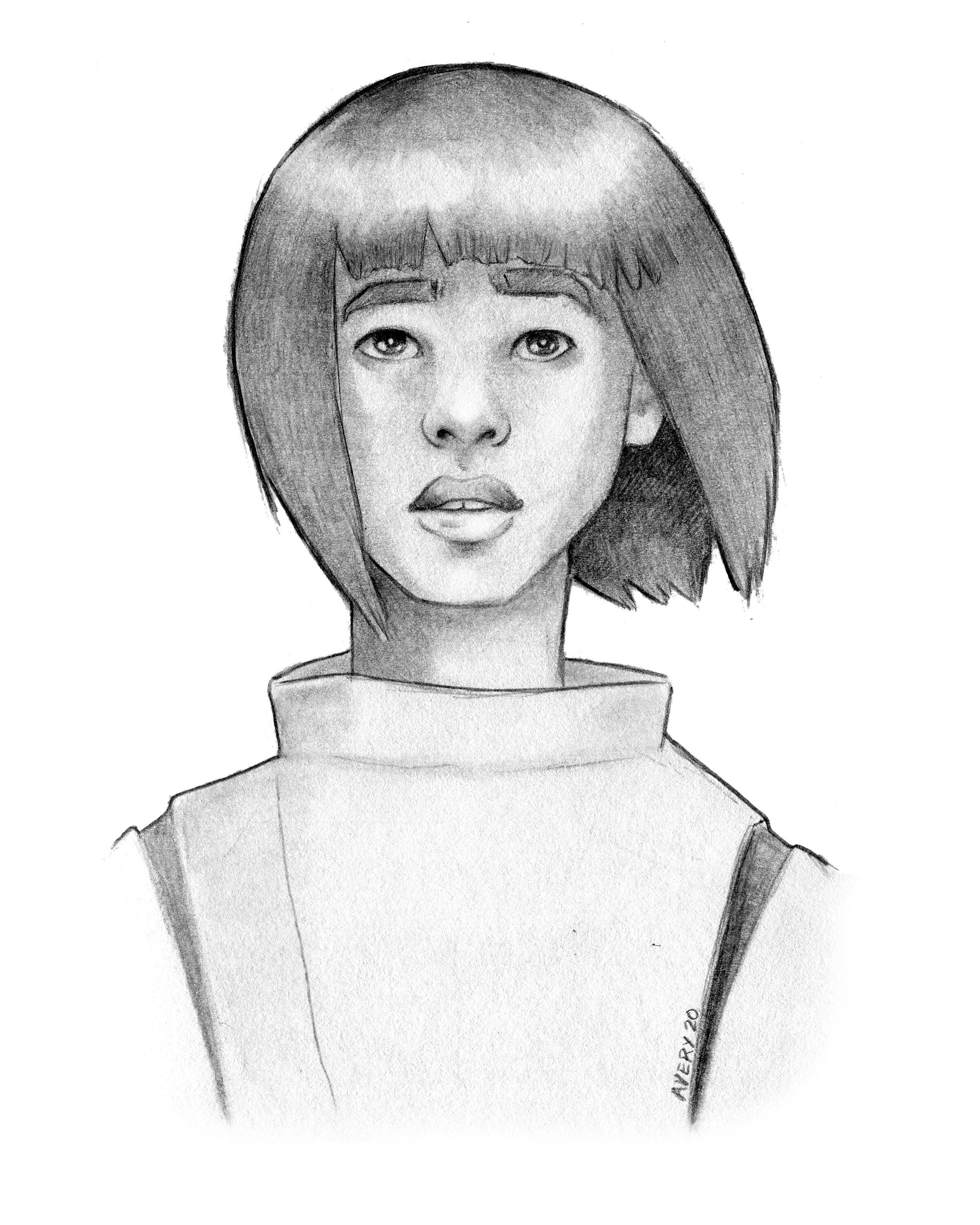 Haku (character from Studio Ghibli's "Spirited Away") 2020