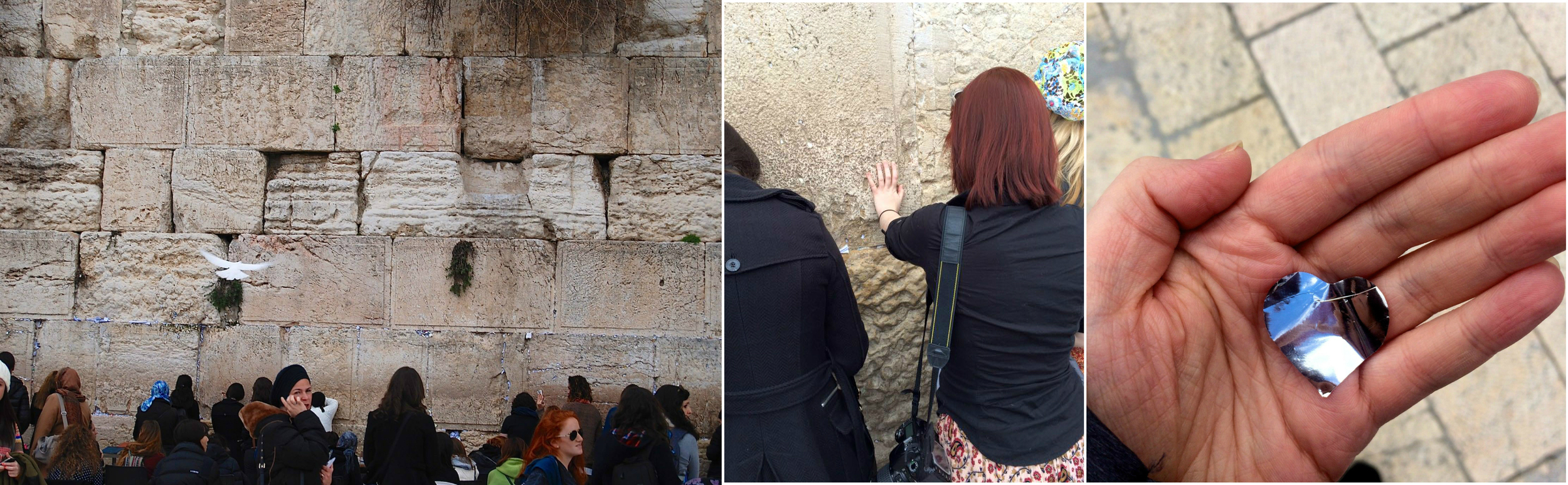 Powerful moments at the Western Wall.