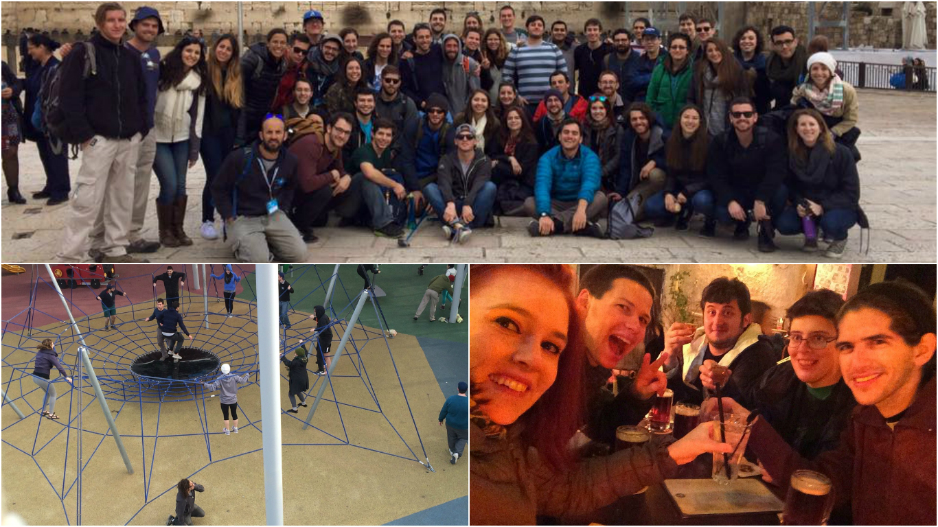 Group photos, incredible playgrounds, and nights out in Tel Aviv. 