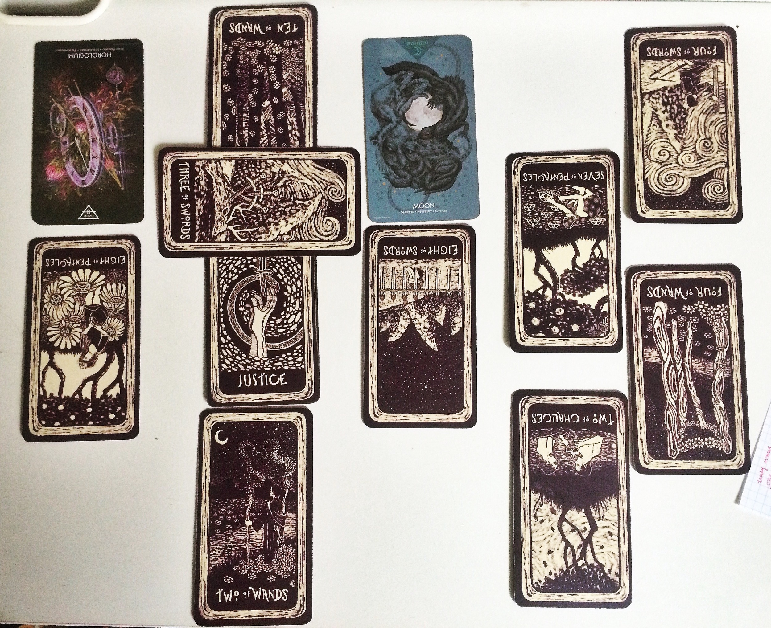 When I finally sat down and did a reading for myself, it basically told me to get my shit together. Whoops.