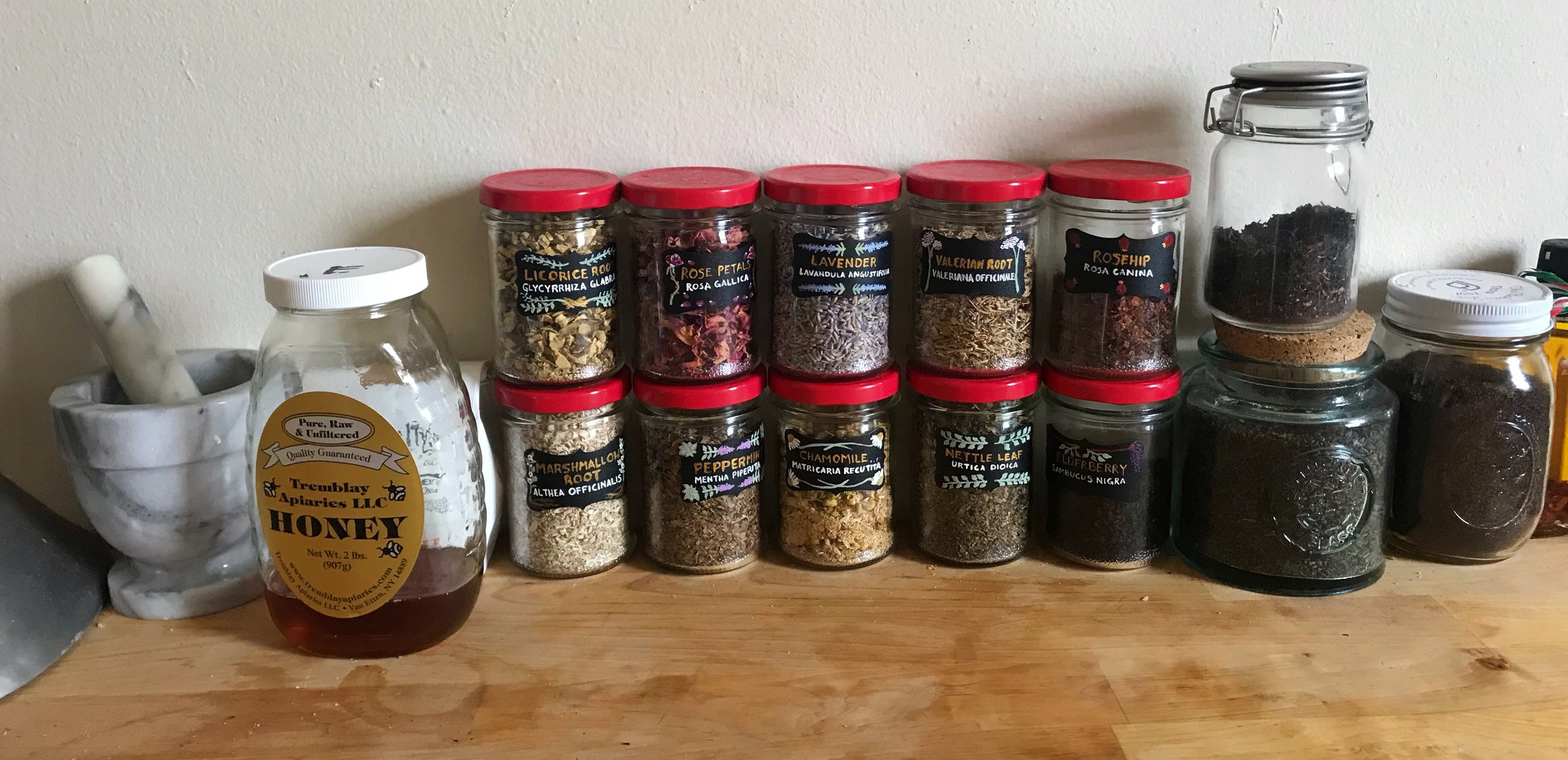My ever-expanding apothecary
