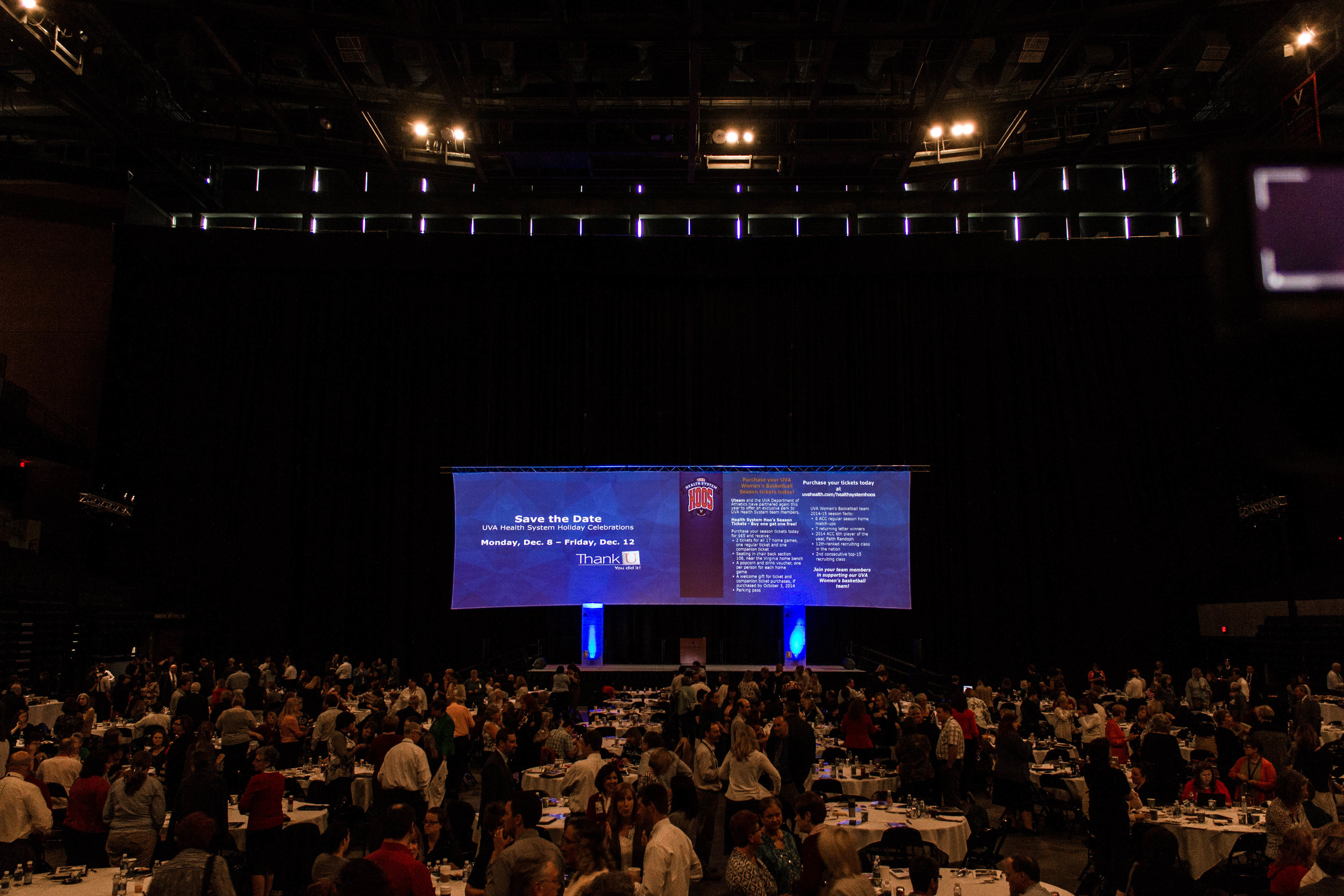 John Paul Jones Arena UVA - Meetings and Conferences - Live Events - Rentals and Staging - The AV Company