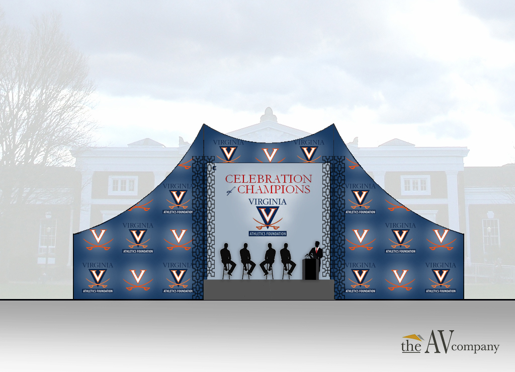 Portfolio . Renderings . Celebration of Champions . UVA