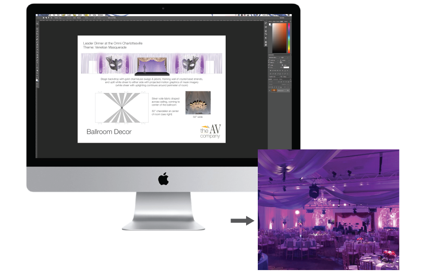 Event Design Concept Board