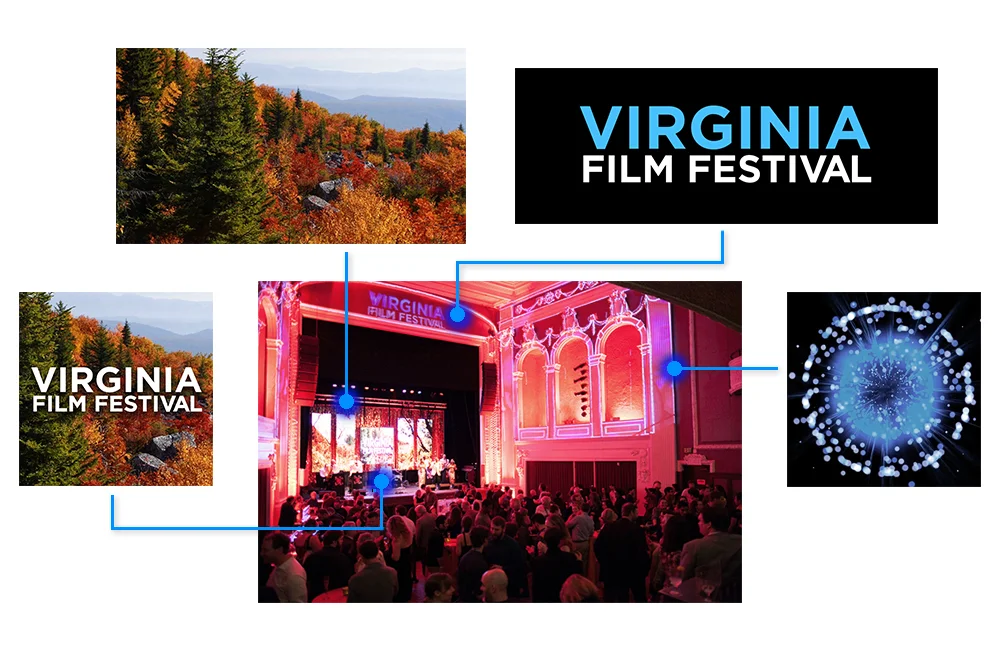 Virginia Film Festival Event Graphics