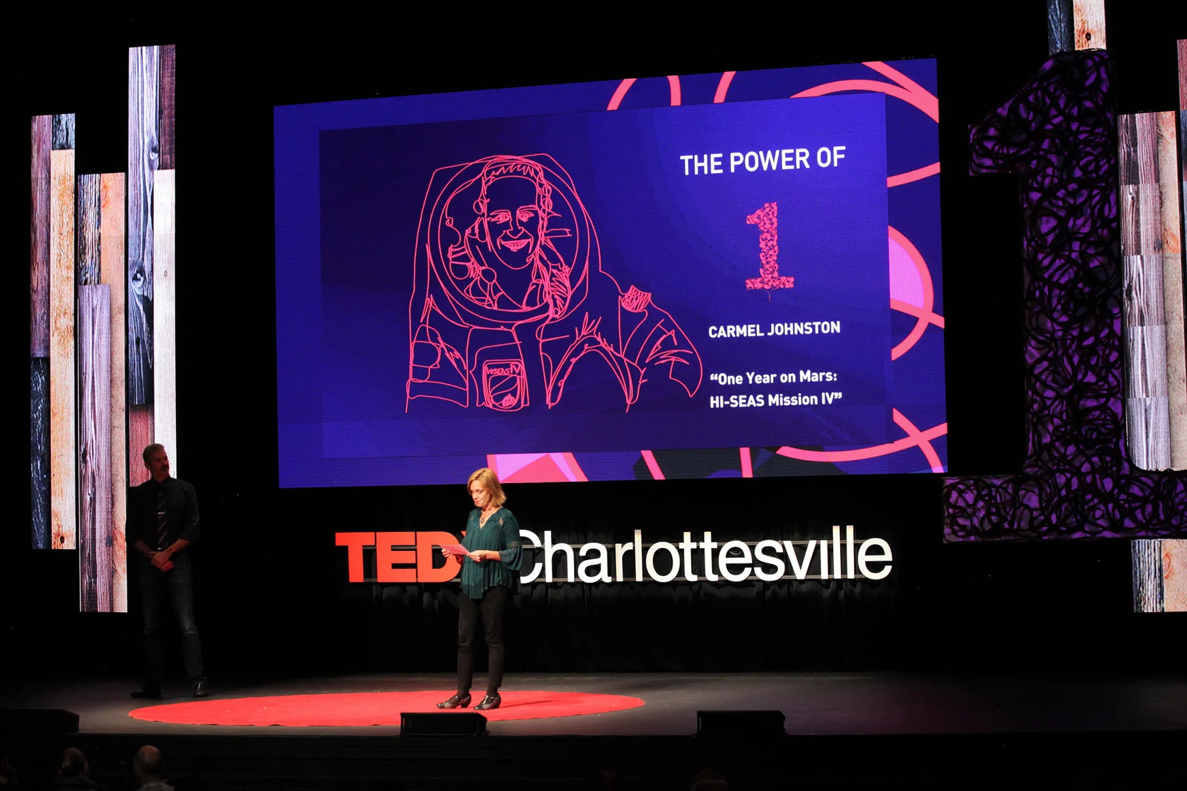 TEDxCharlottesville LED Video Wall Configuration