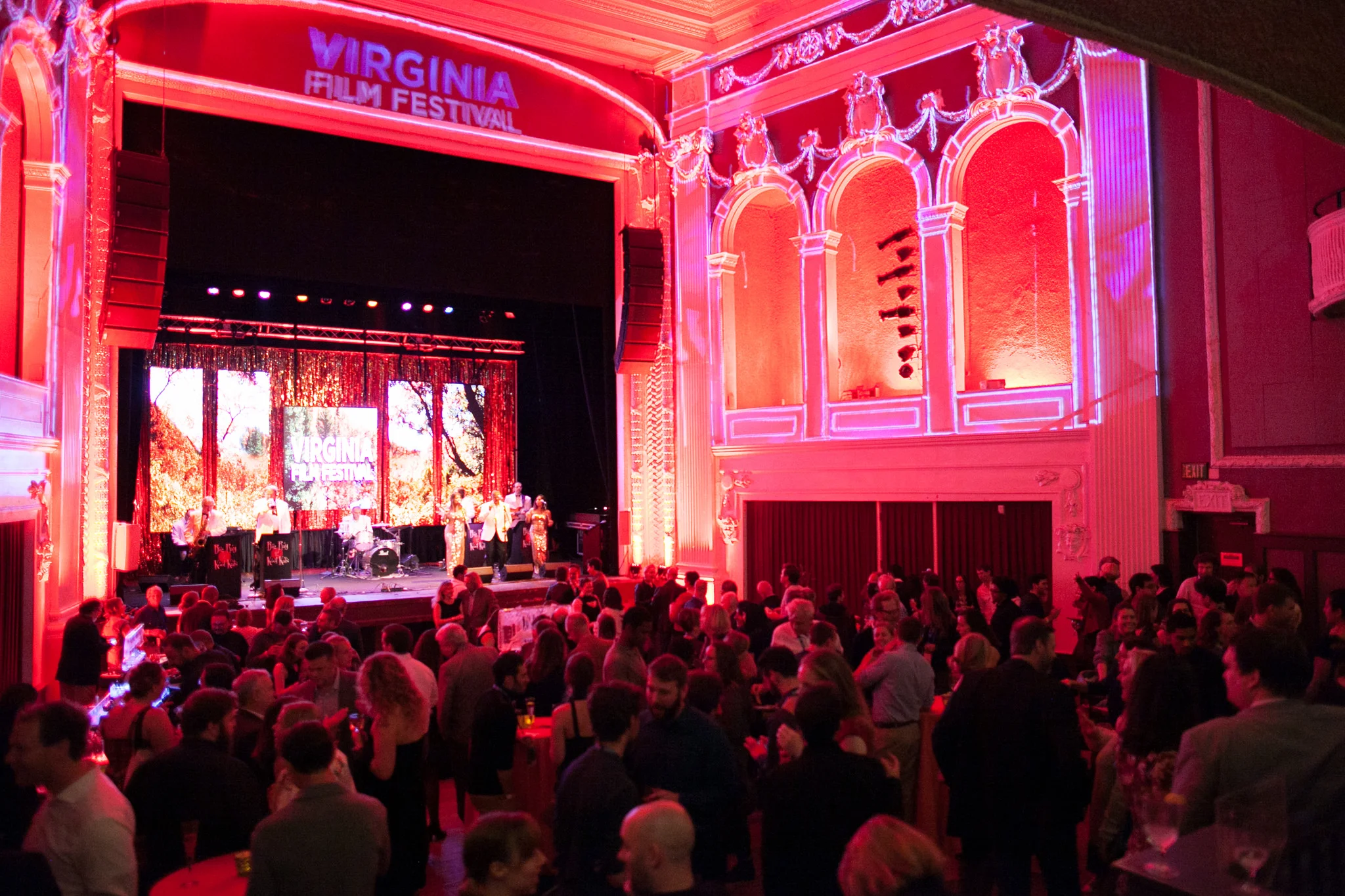 Virginia Film Festival LED Wall & Projection Mapping