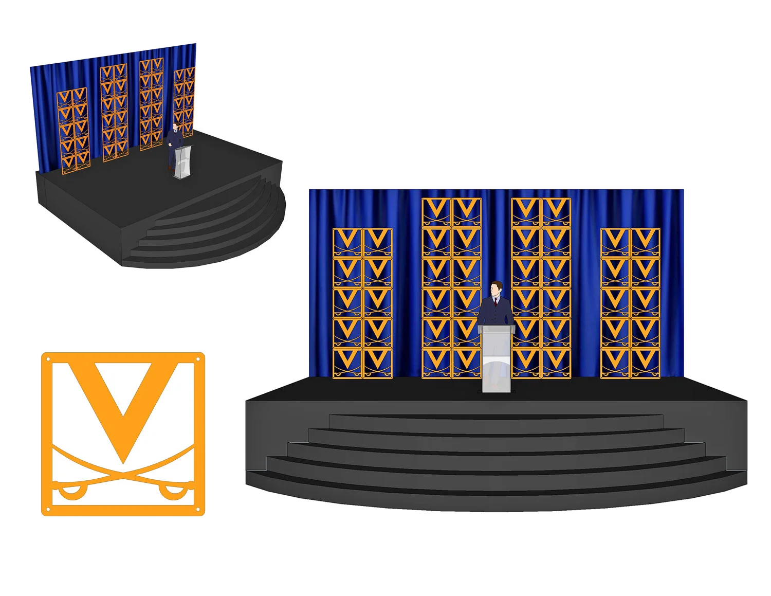 Custom Designed Komatex Panels