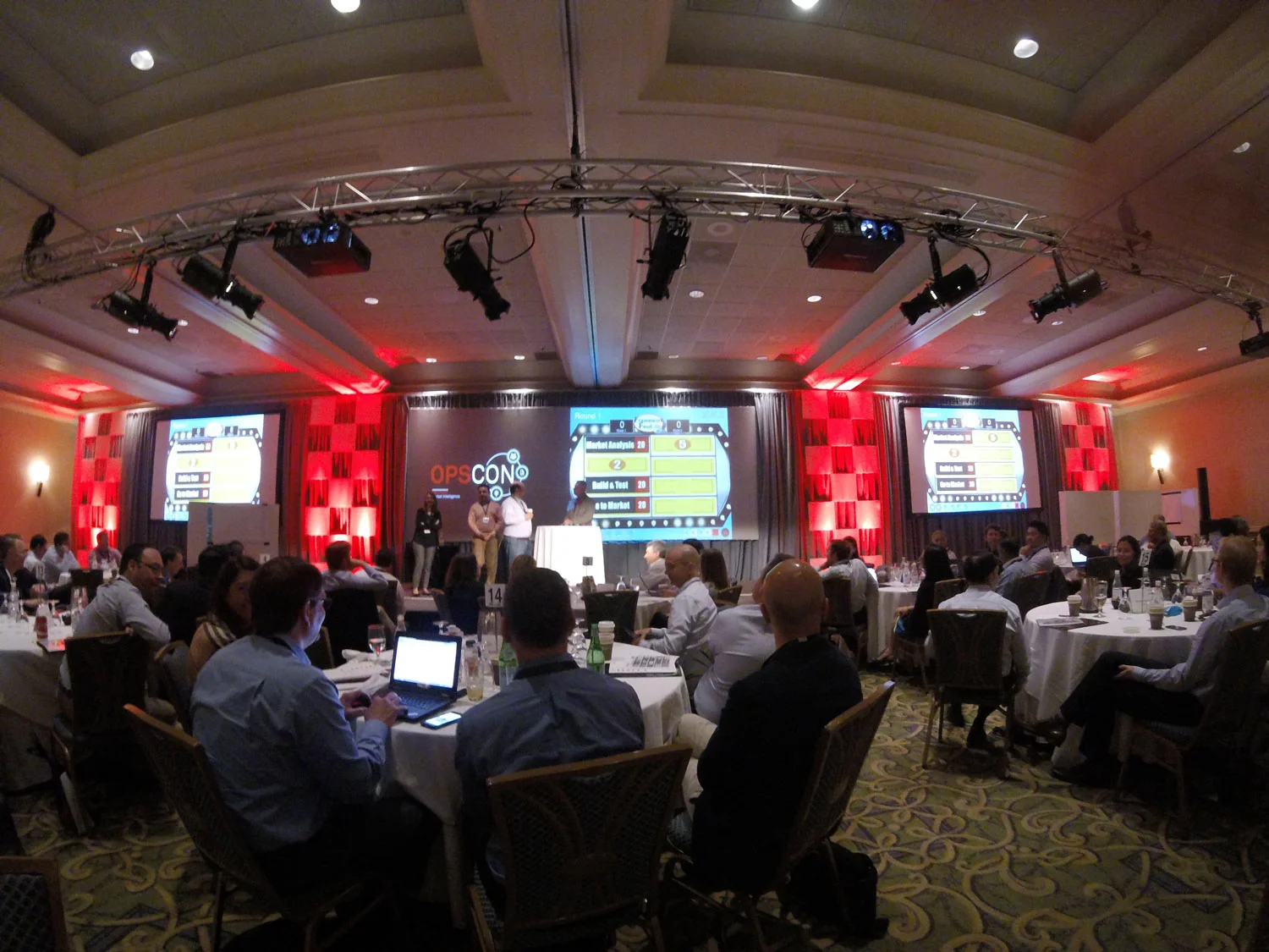 Translucent Acrylic Panels Event Decor