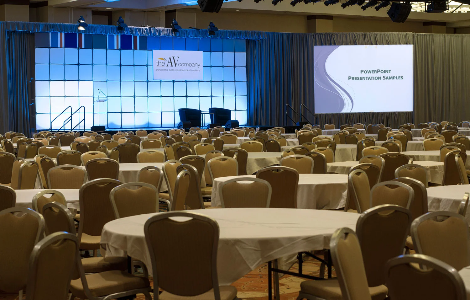Translucent Acrylic Panels Event Decor