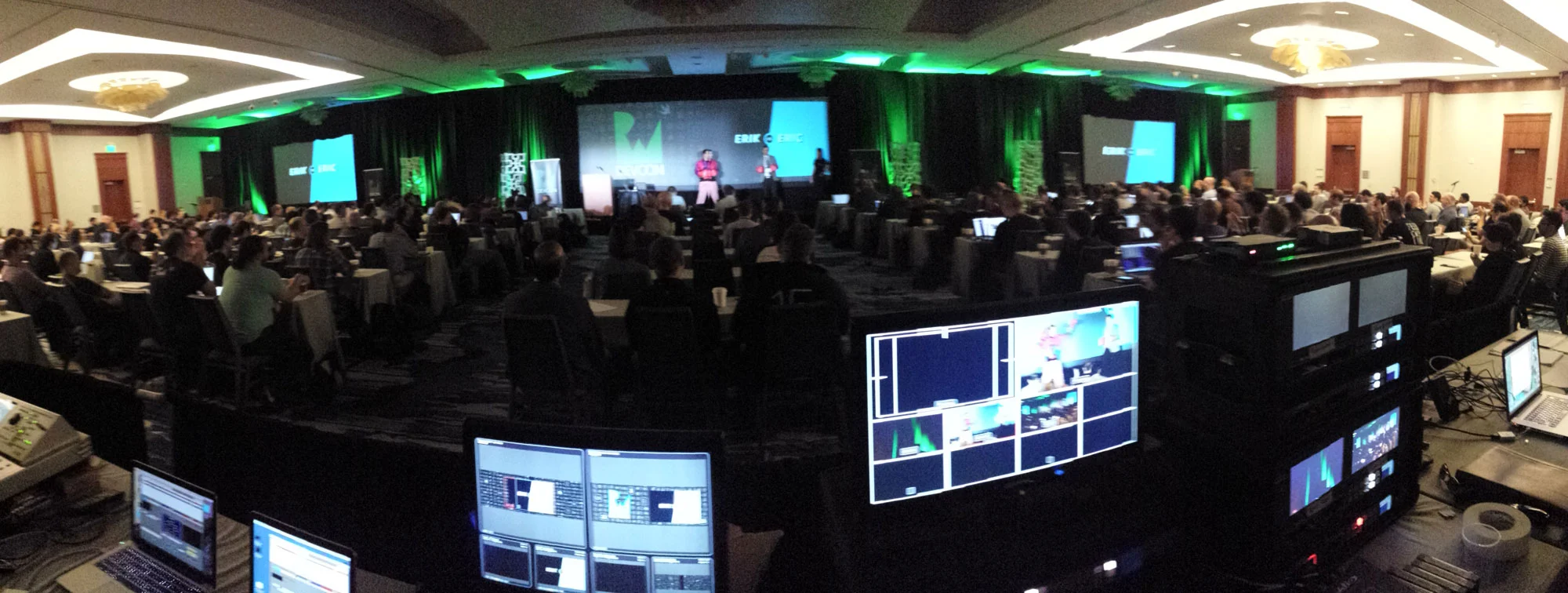 RWDevCon Westin Alexandria backstage
