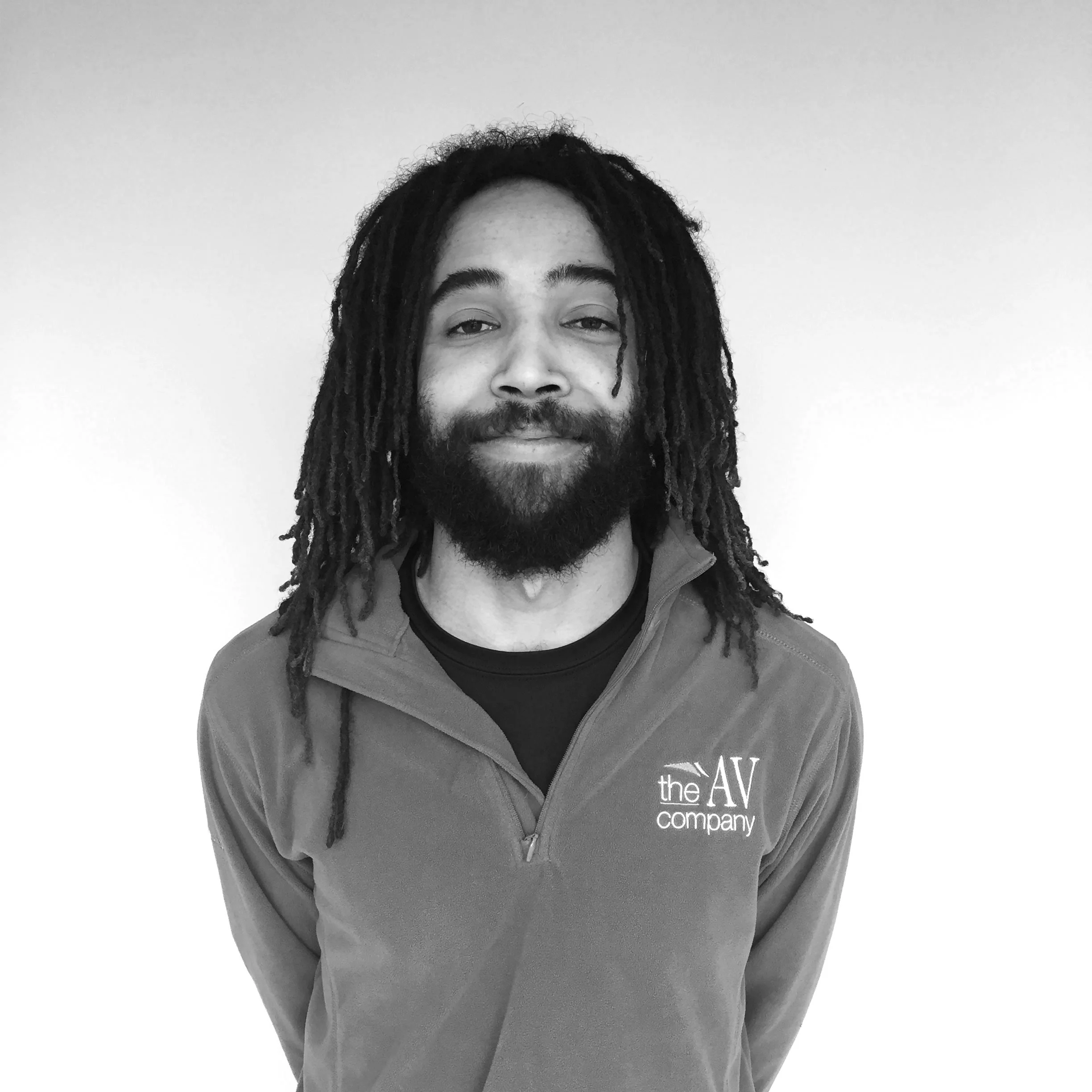 JASON CRUMP - "Professional Do-er" Hidden Talent: Making beats Favorite Color: AV Company black - duh! Spirit Animal: Wolf Favorite Movie: Transformers (1986) Favorite thing about working with The AV Co.: Go time!!!