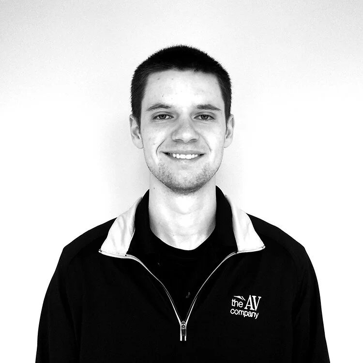 JACOB EARLY - AV Technician Hidden Talent/Hobby: Learning guitar & Mandarin Favorite Movie: The Matrix Favorite Color: Midnight Blue Favorite thing about working with The AV Co.: Learning something new every day and getting to know the team better.