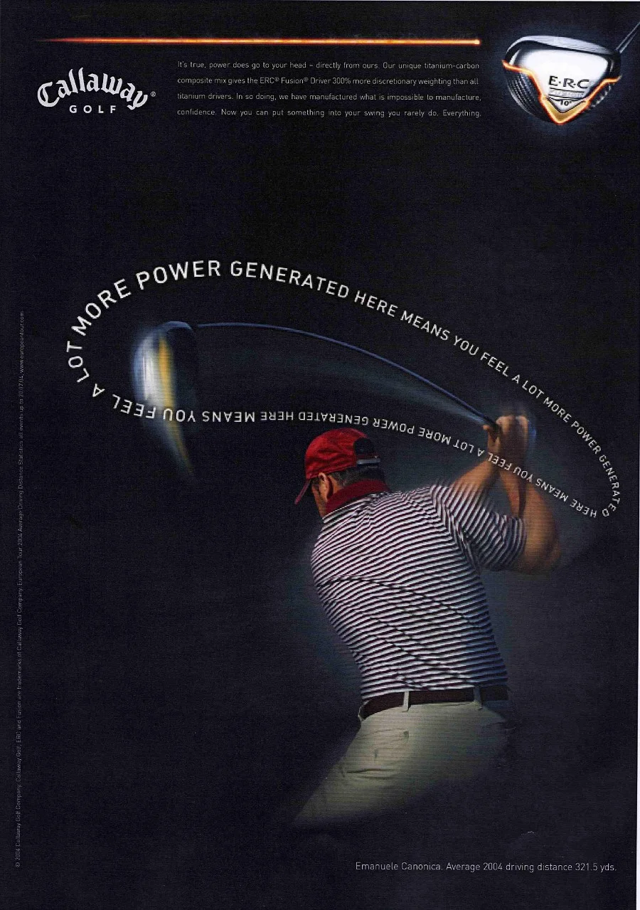 Callaway Fusion print