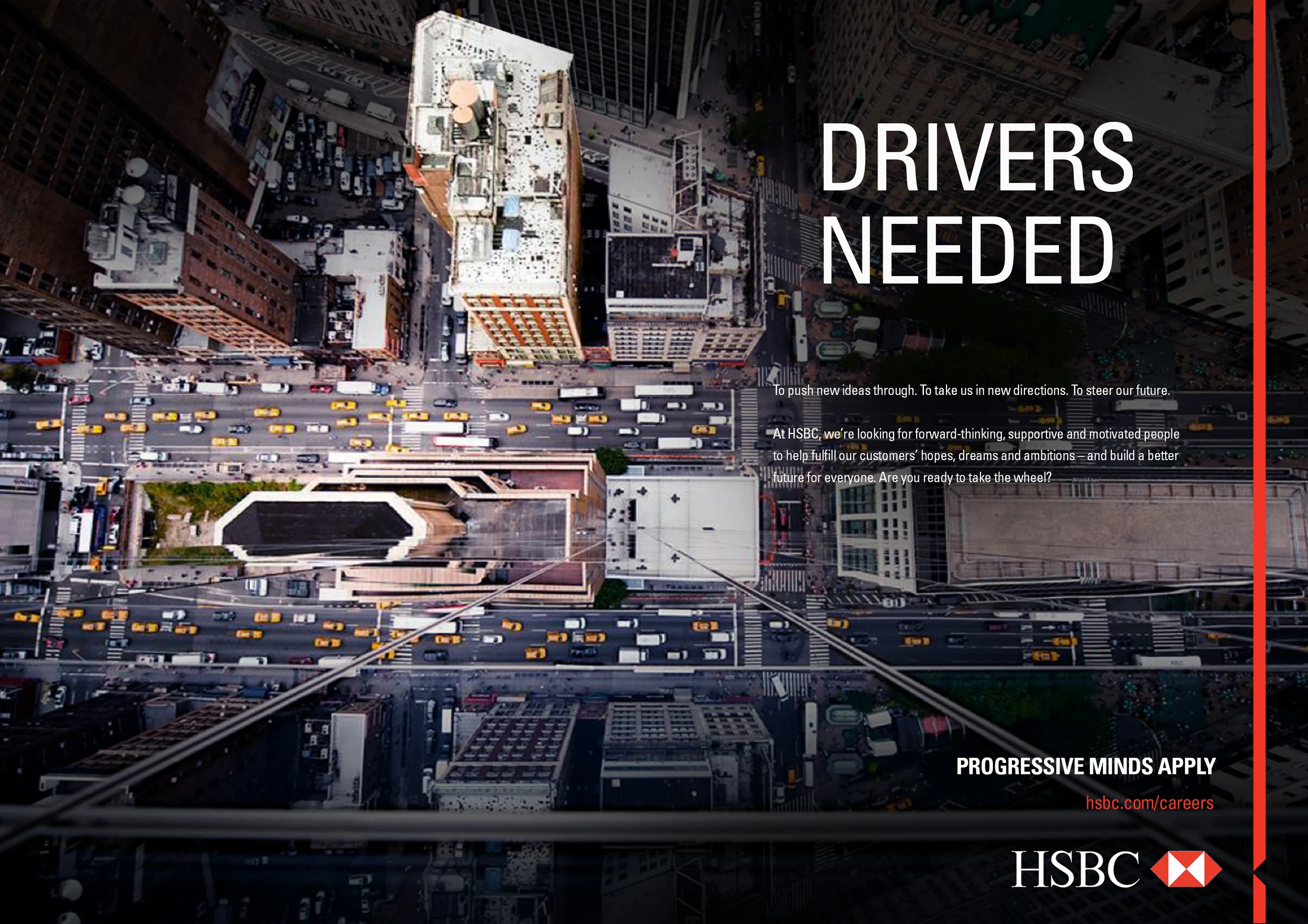 HSBC Graduate recruitment print