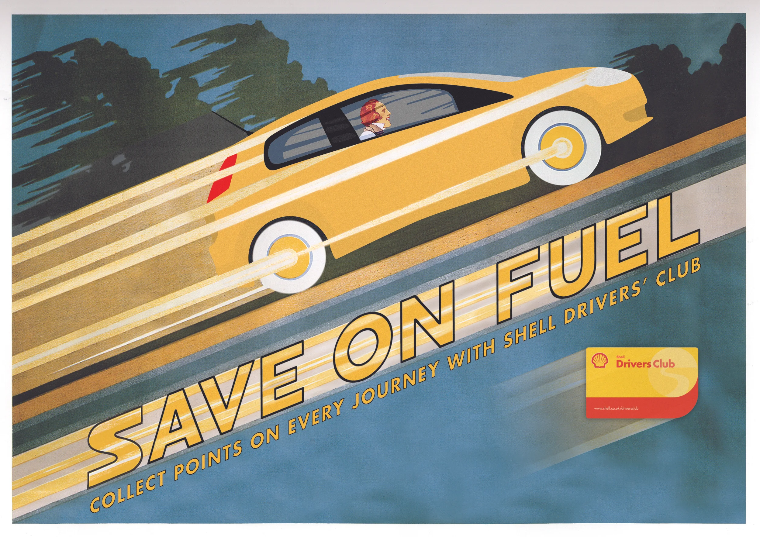Shell Drivers Club Print ad