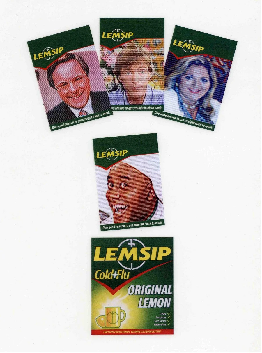 Lemsip packaging