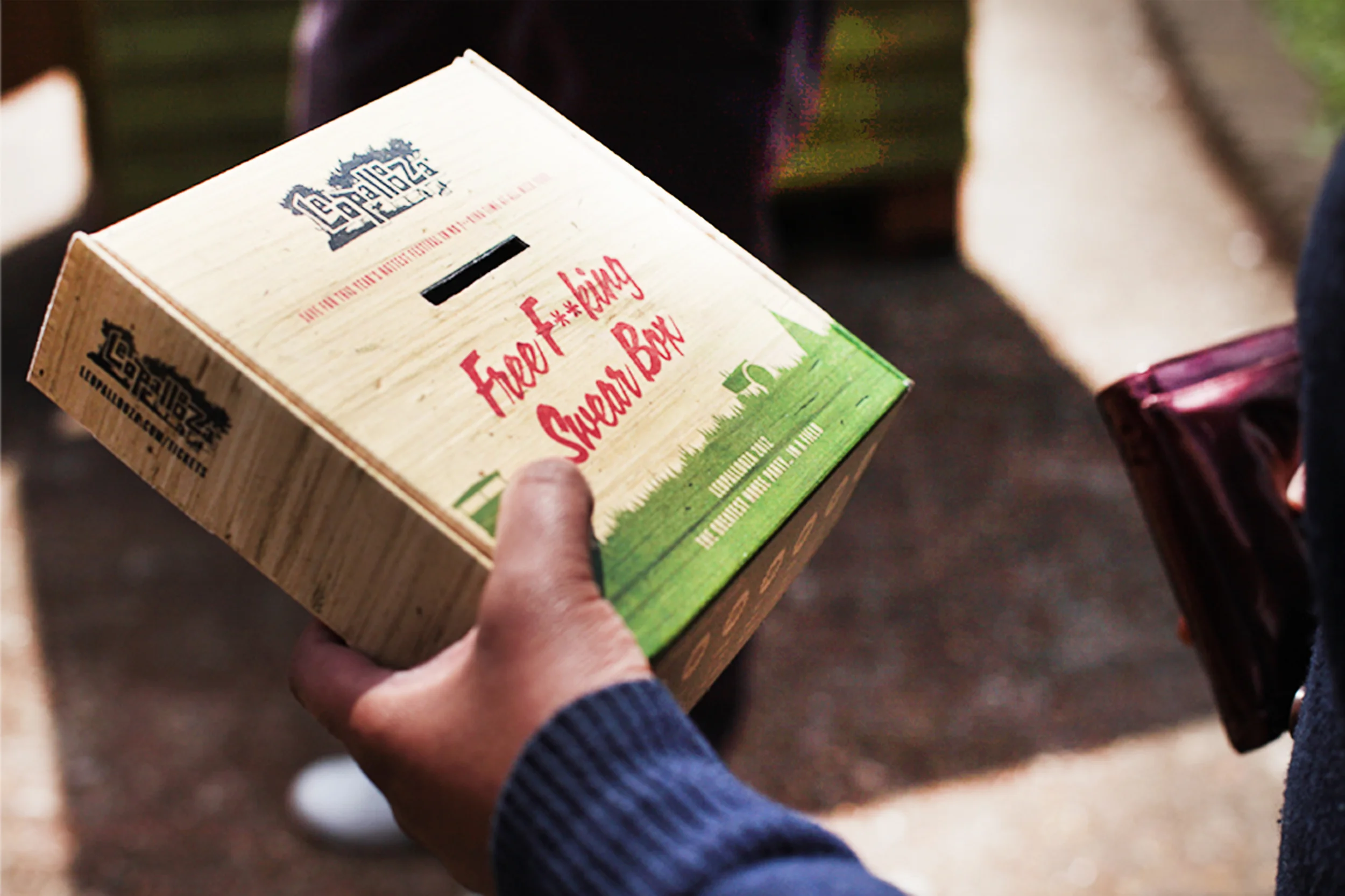 Leopallooza music festival 'Savings' swearbox