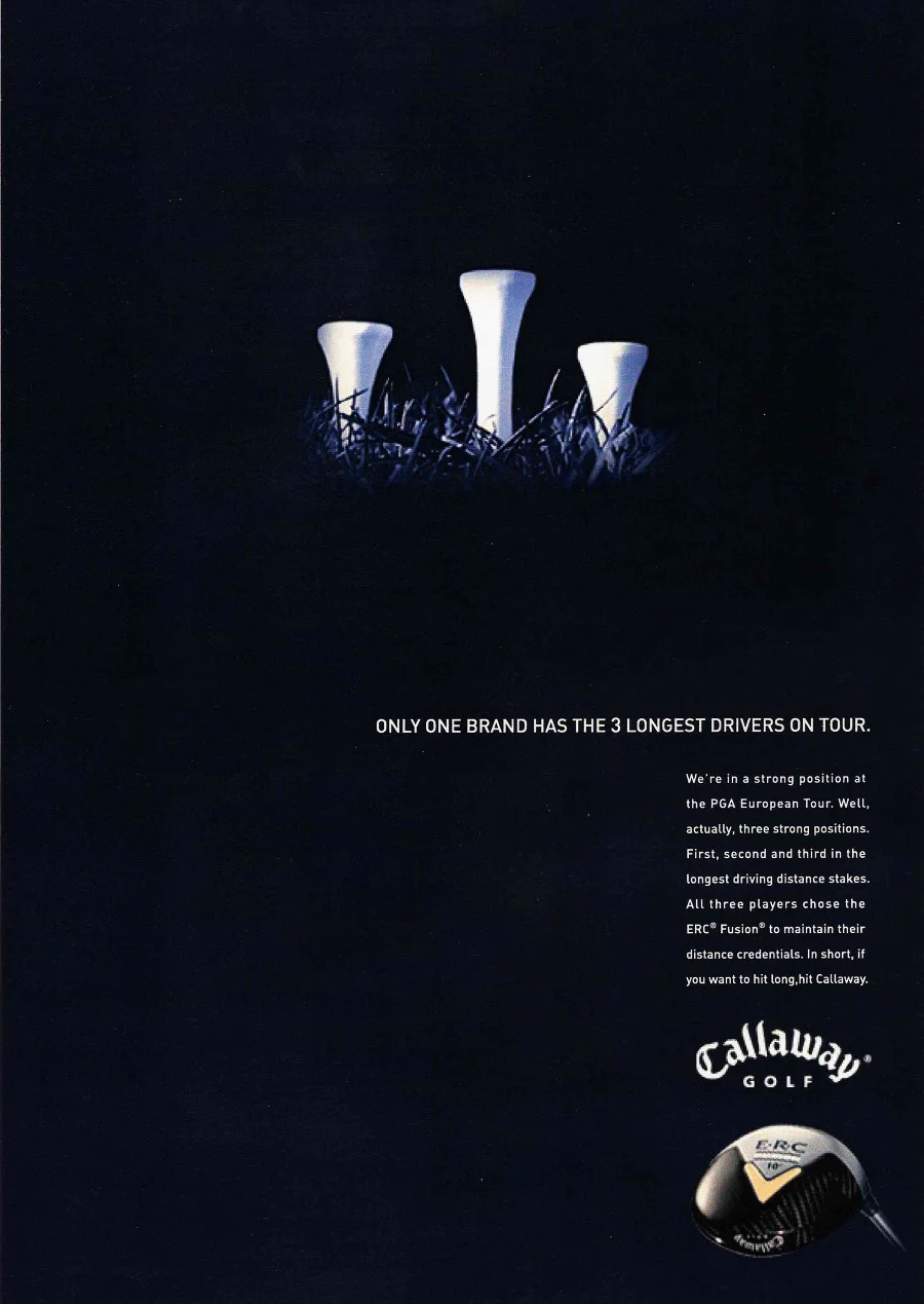 Callaway Golf Longest Drive Print