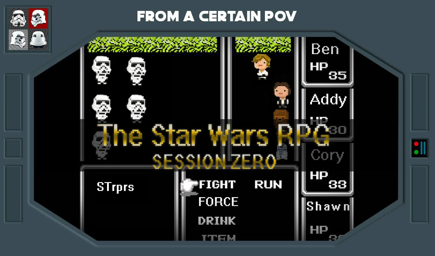 Episode 071 Star Wars RPG Session Zero