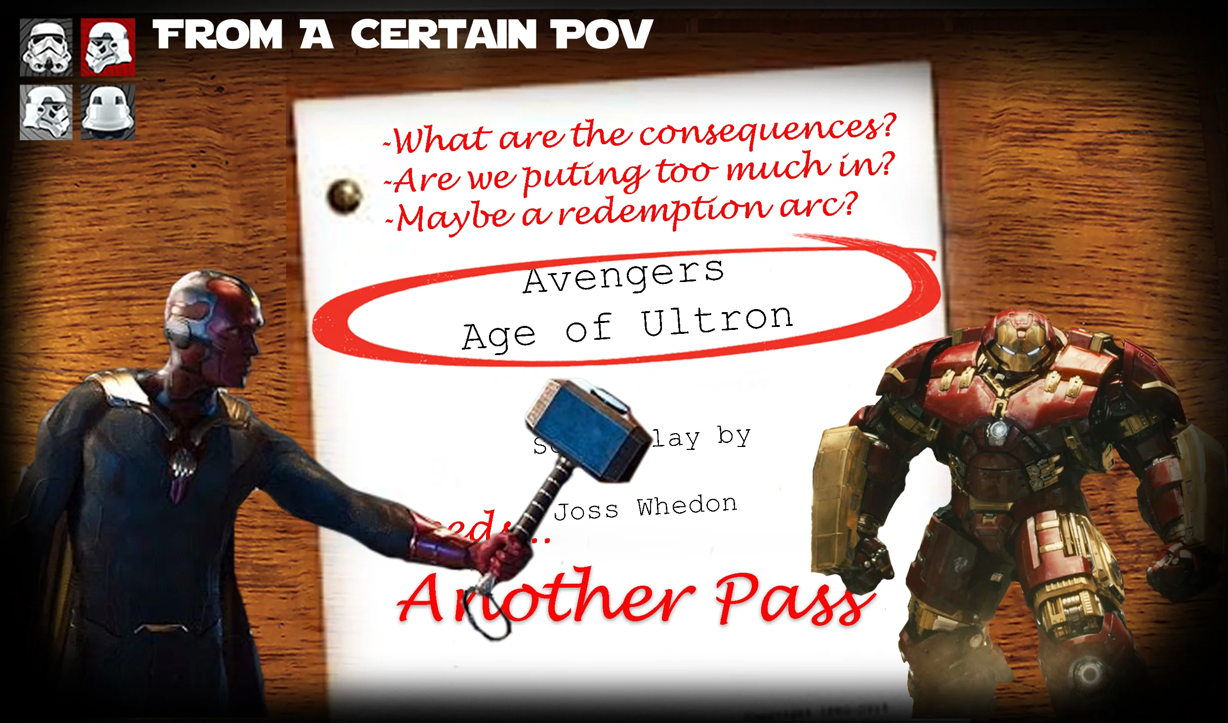 Another Pass at Avengers Age of Ultron