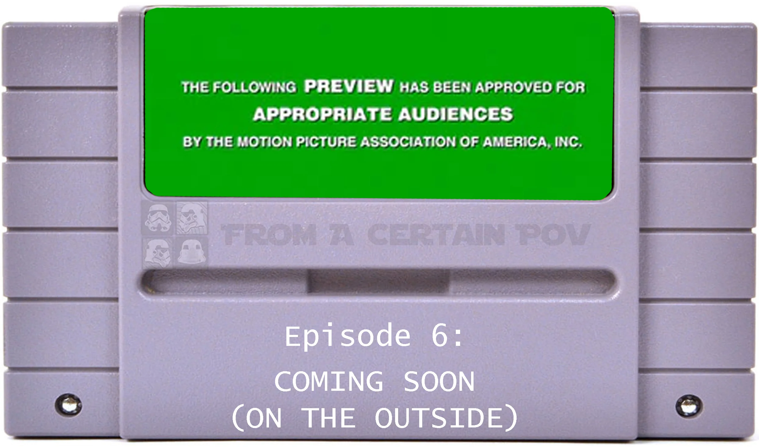 Coming Soon (On the outside)