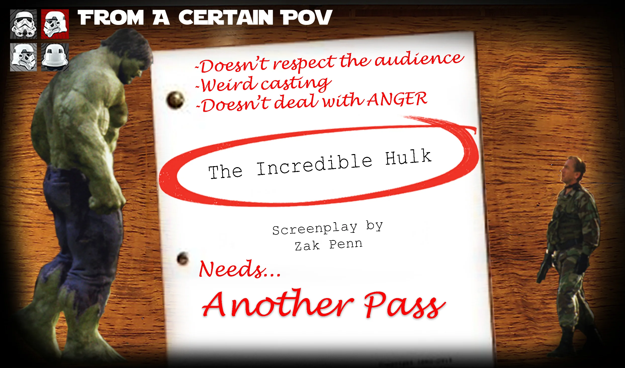Another Pass at The Incredible Hulk