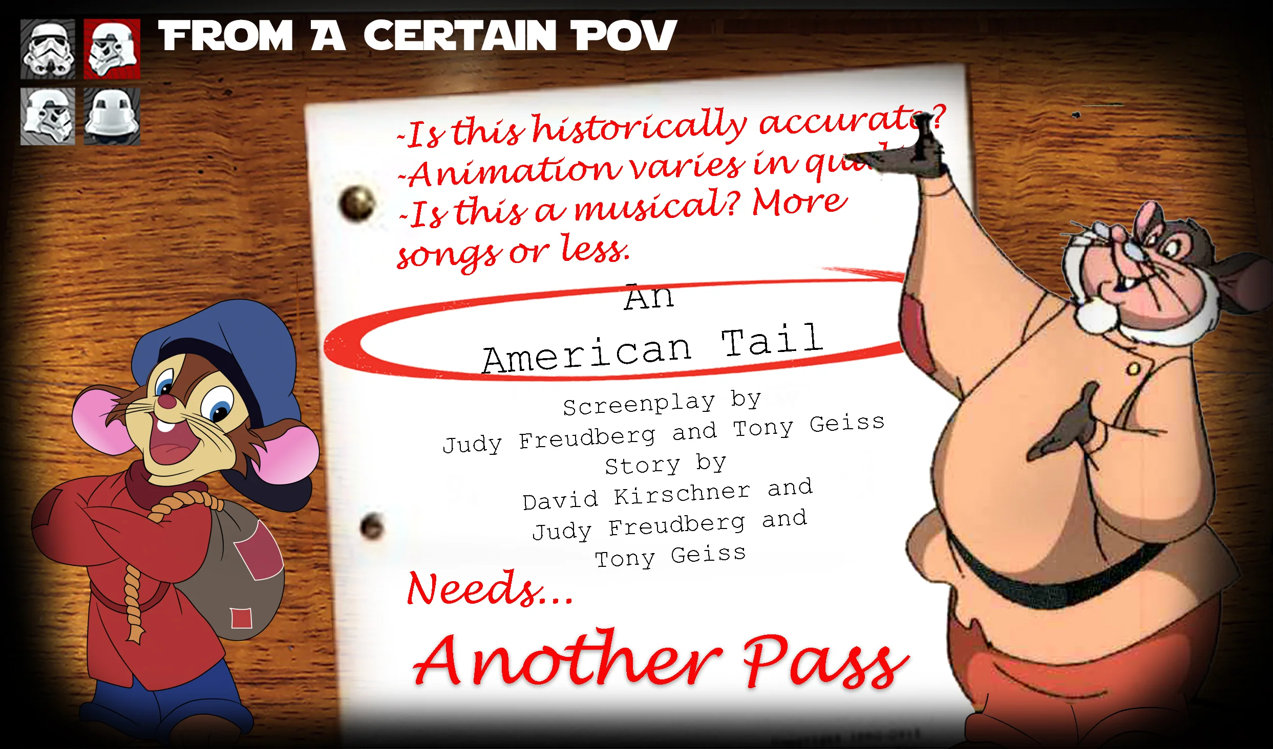 Another Pass at An American Tail