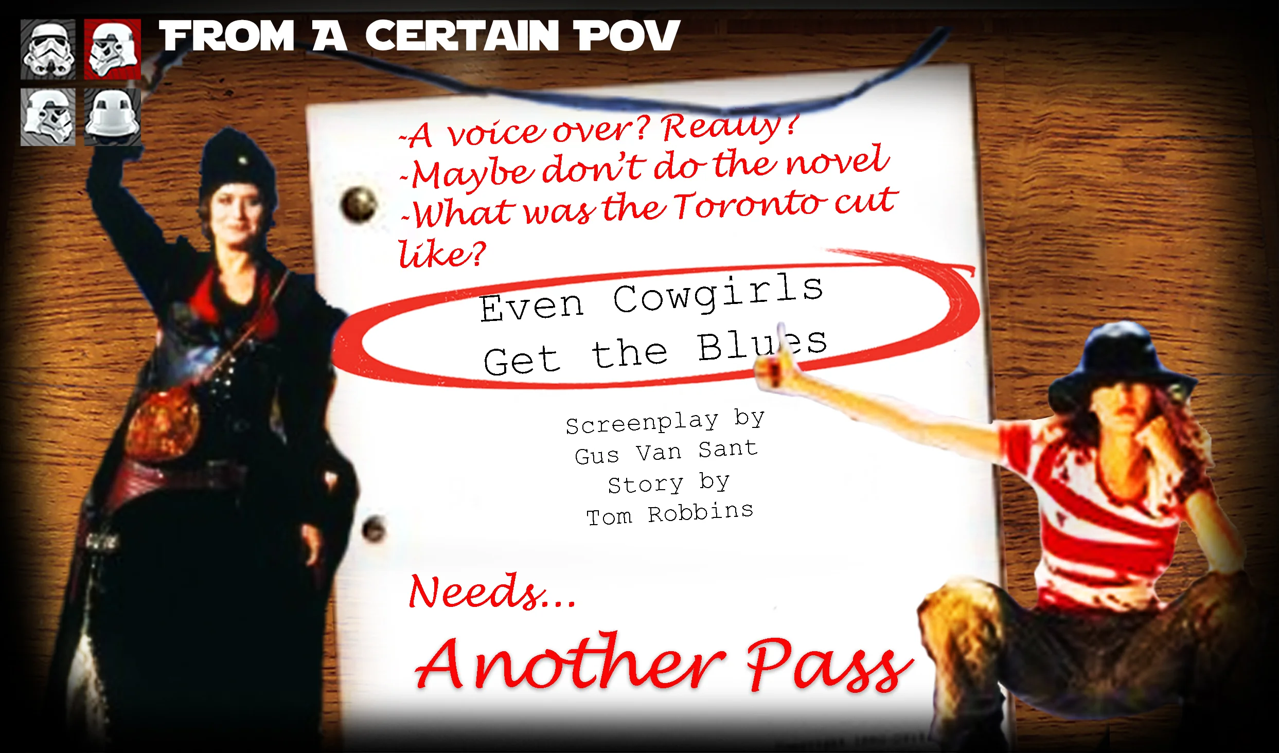 Another Pass at Even Cowgirls Get The Blues