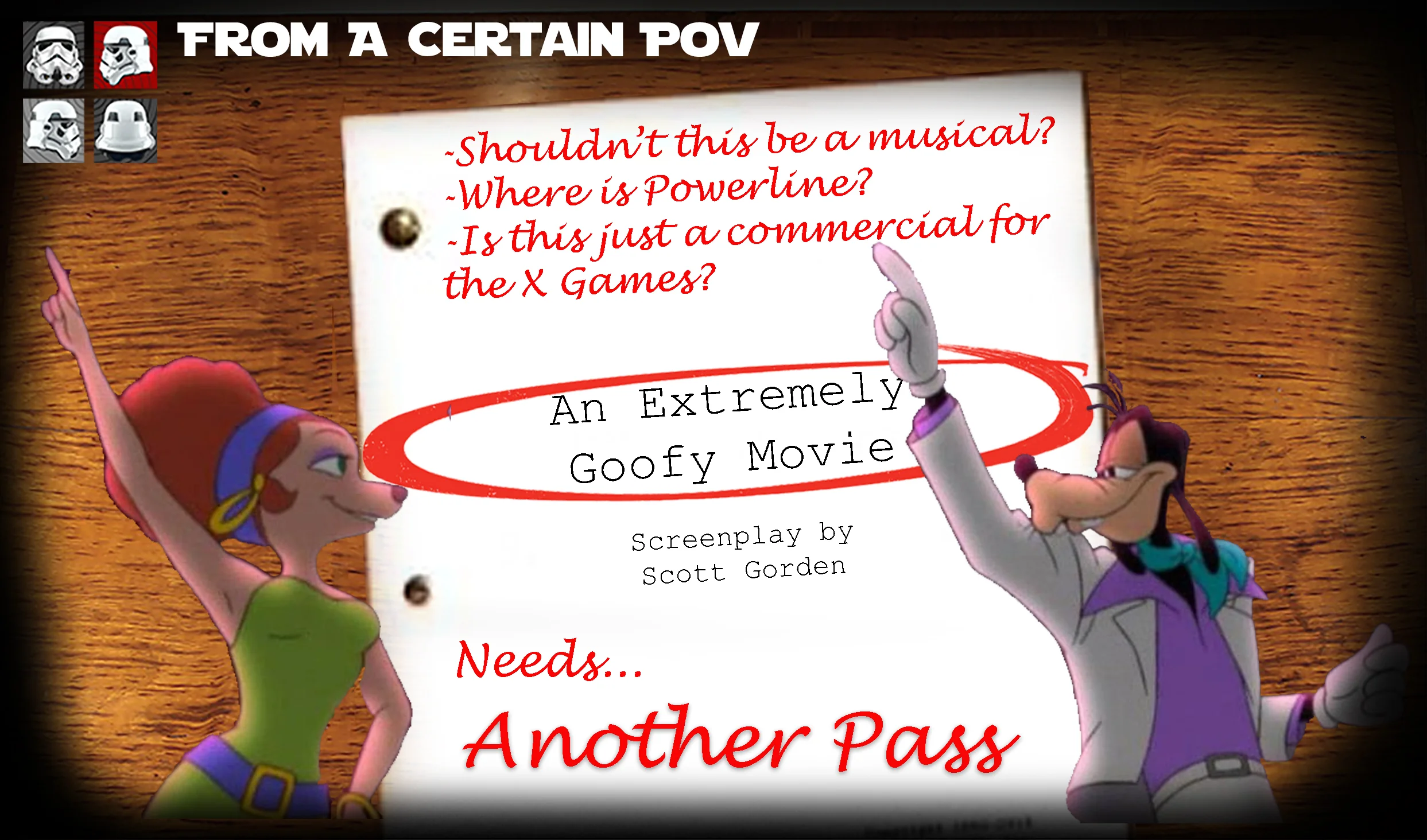 Another Pass at An Extremely Goofy Movie