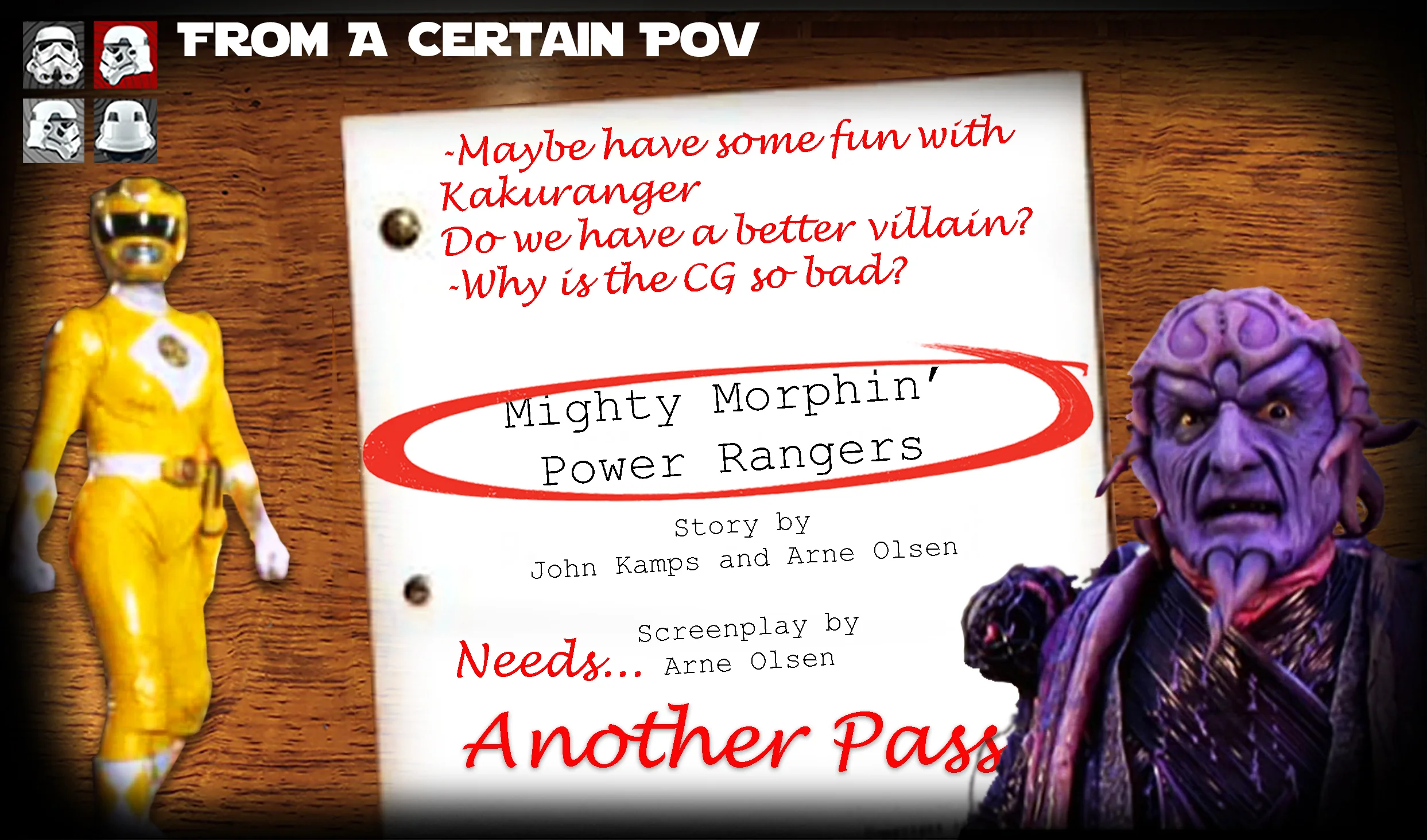 Another Pass at Mighty Morphin Power Rangers