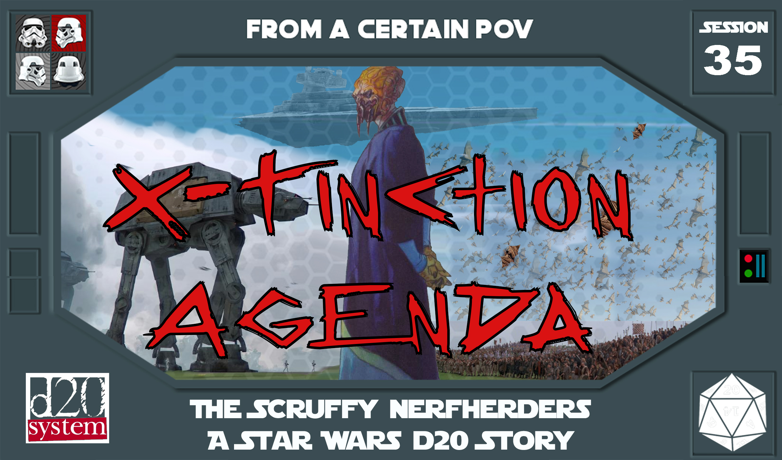 Session 35 - X-Tinction Agenda