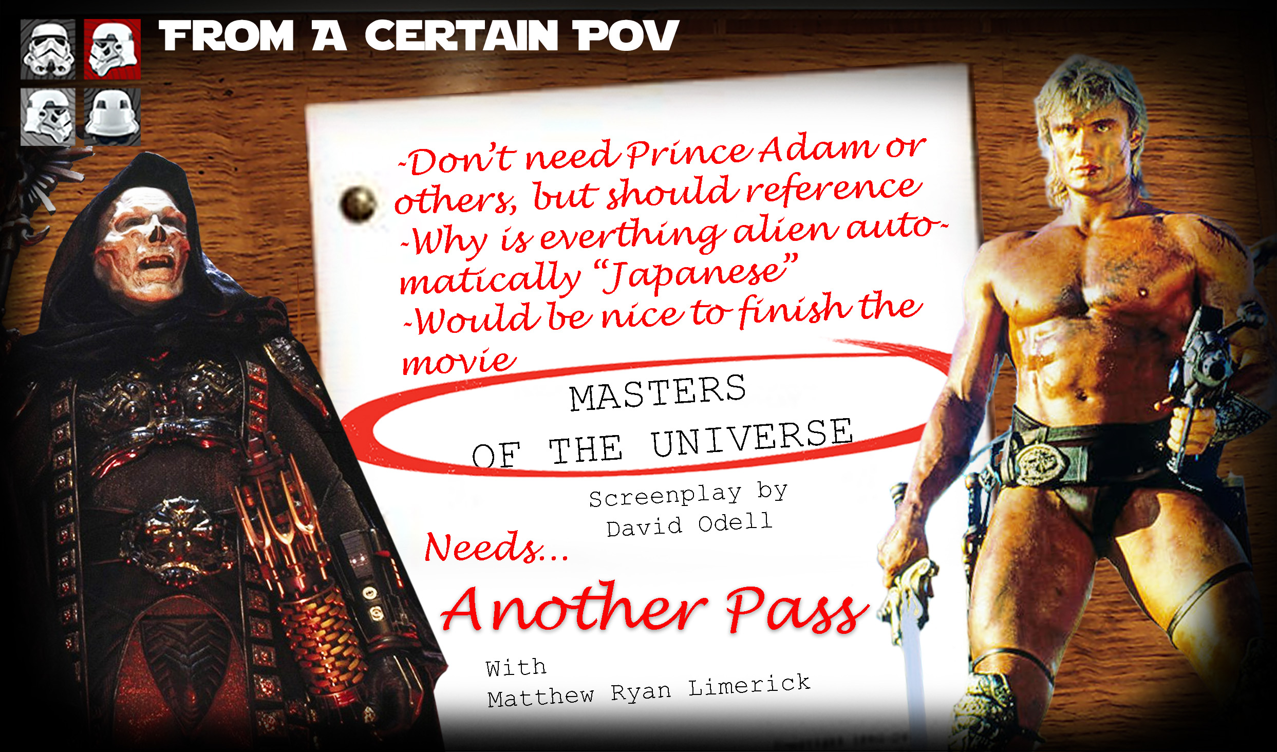 Another Pass at Masters of the Universe