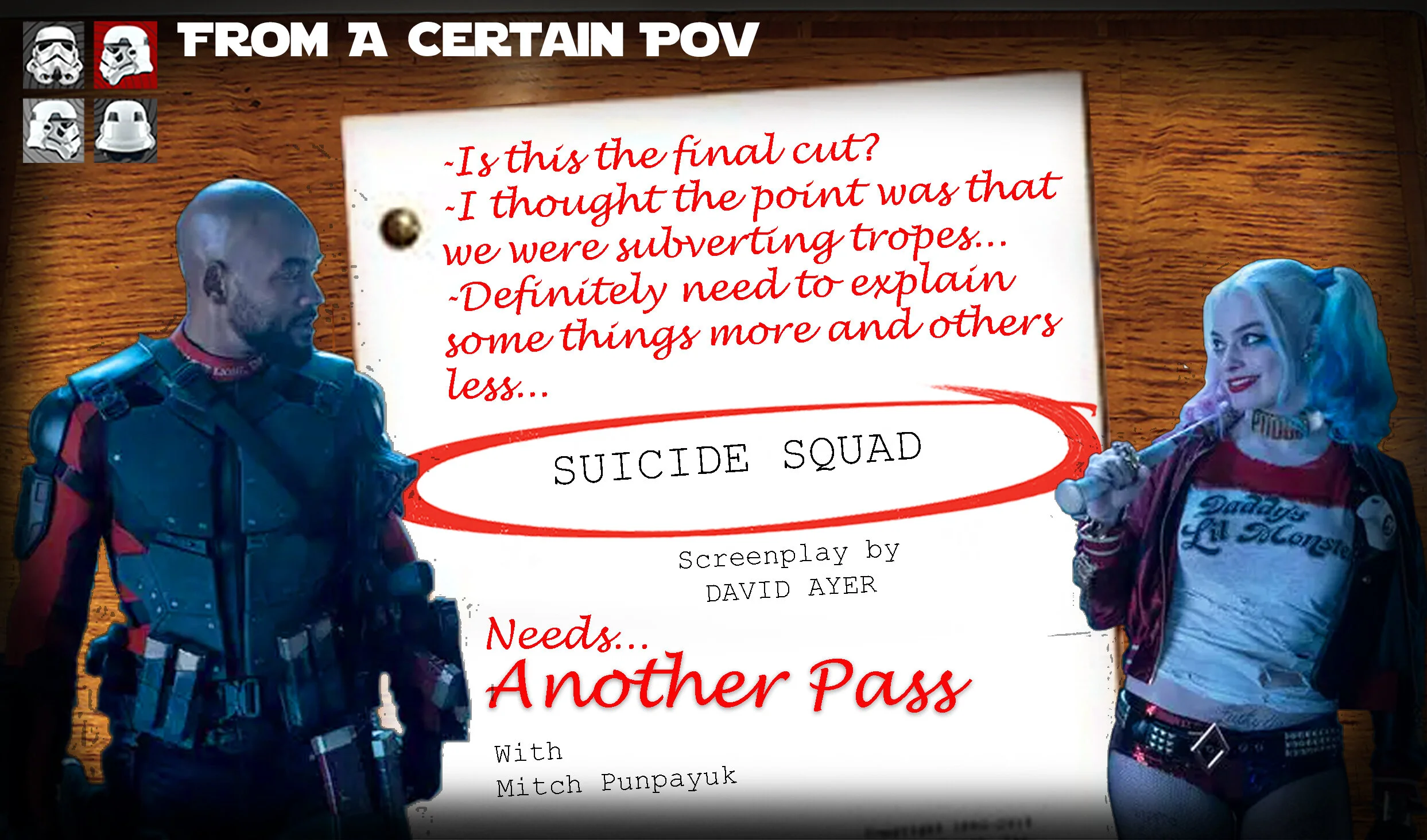 Another Pass at Suicide Squad
