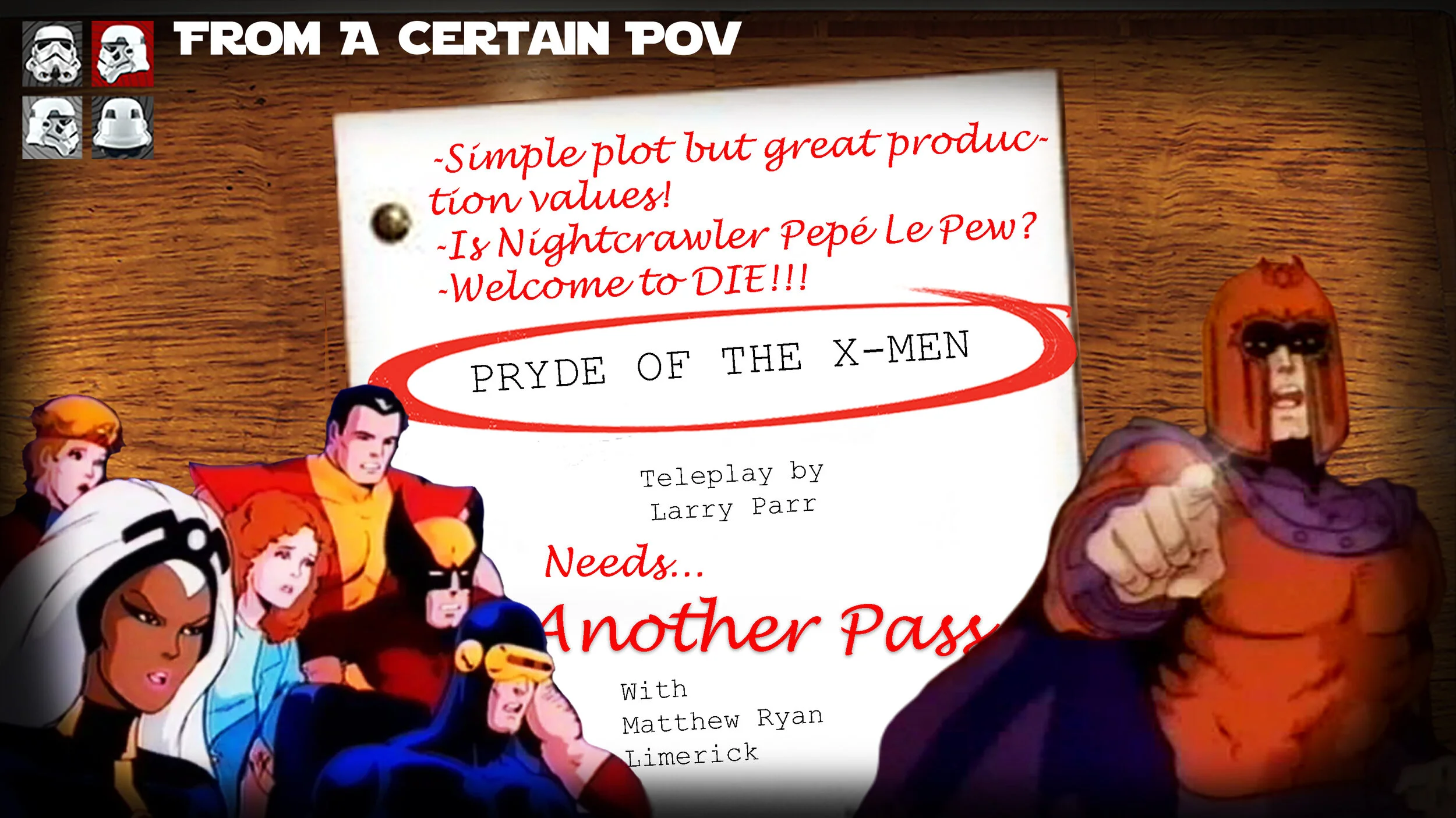 Another Pass at Pryde of the X-Men