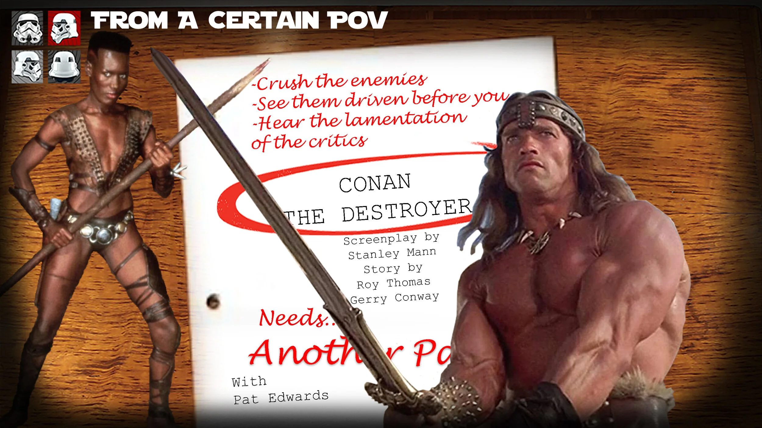 Another Pass at Conan the Destroyer