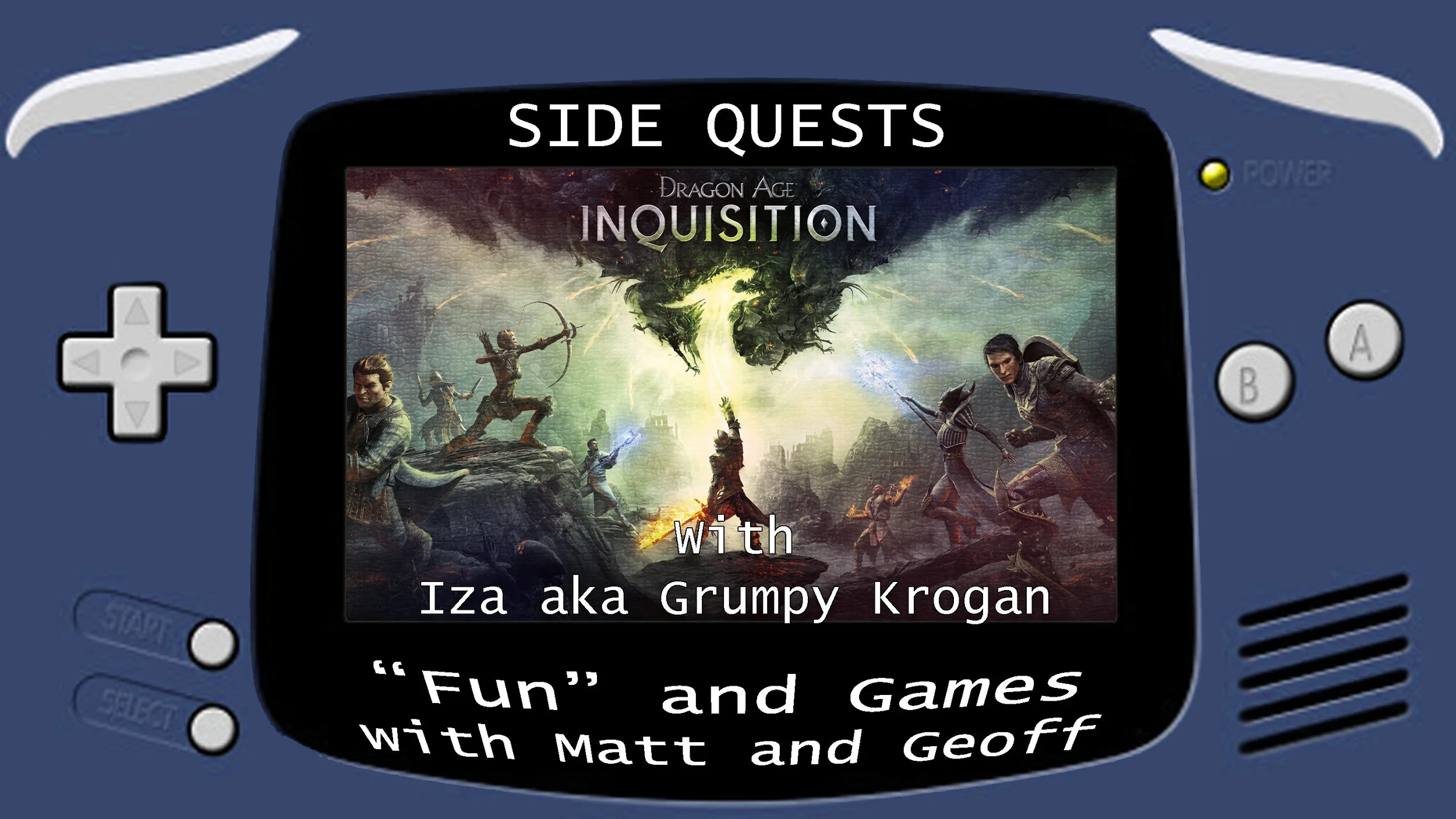 Side Quests Episode 28: Dragon Age: Inquisition Iza aka Grumpy Krogan