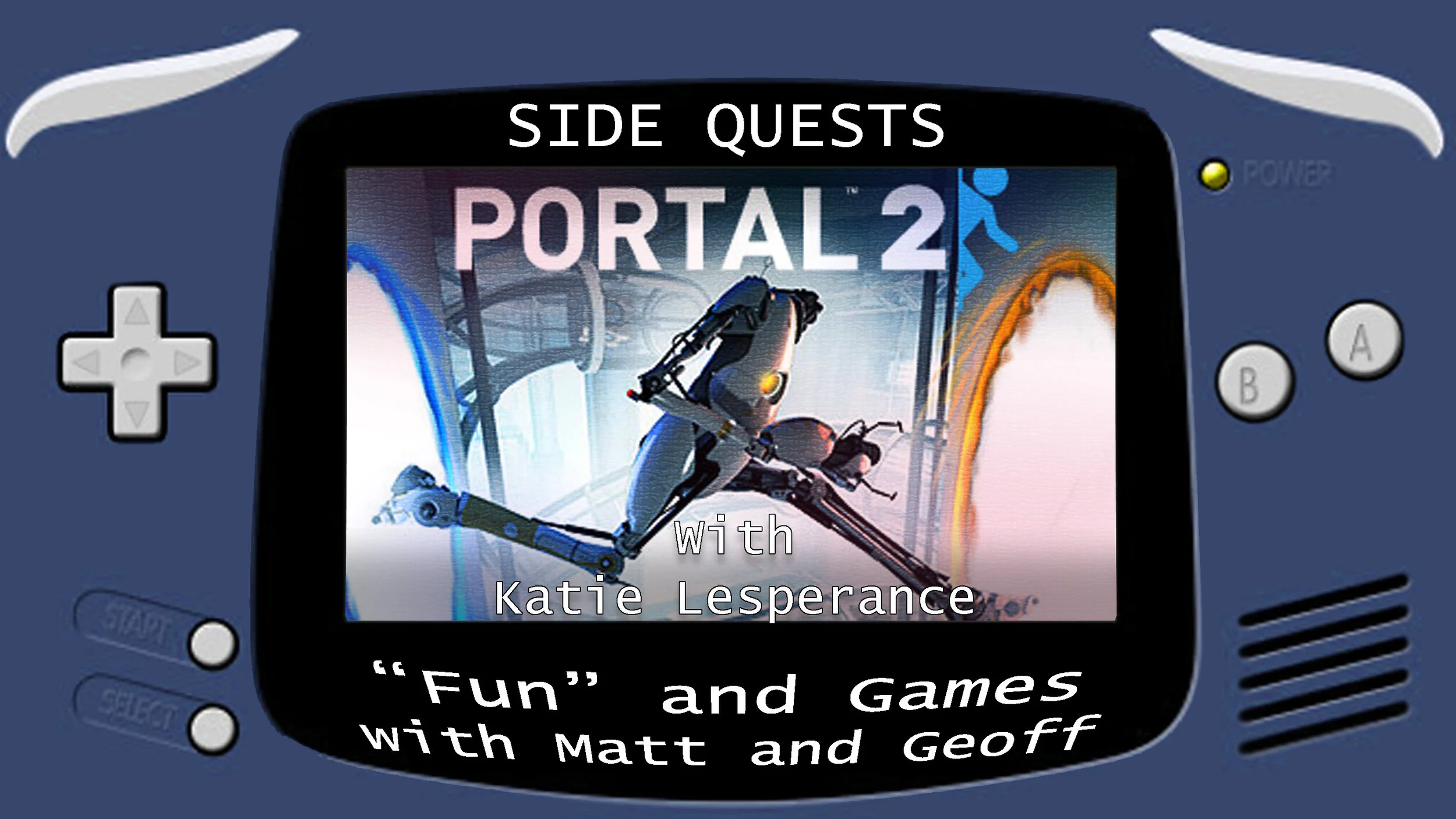 Side Quests Episode 42: Portal 2 with Katie Lesperance