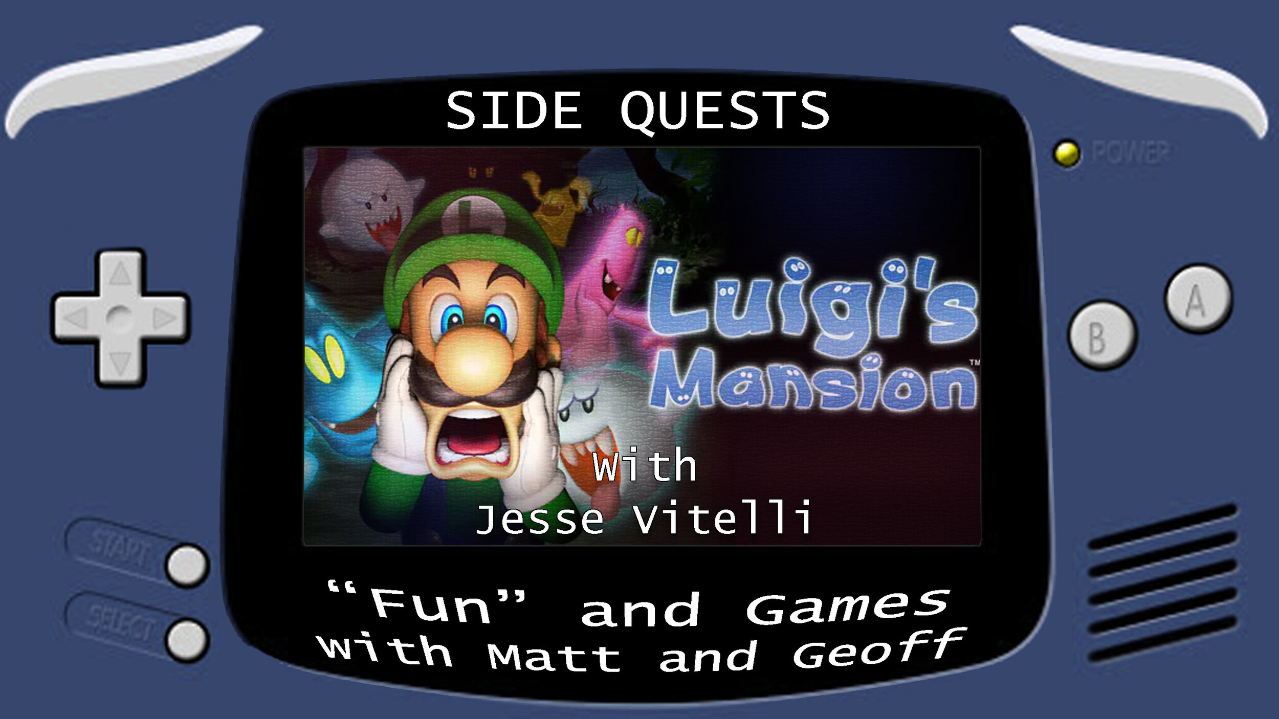 Side Quests Episode 47: Luigi's Mansion with Jesse Vitelli
