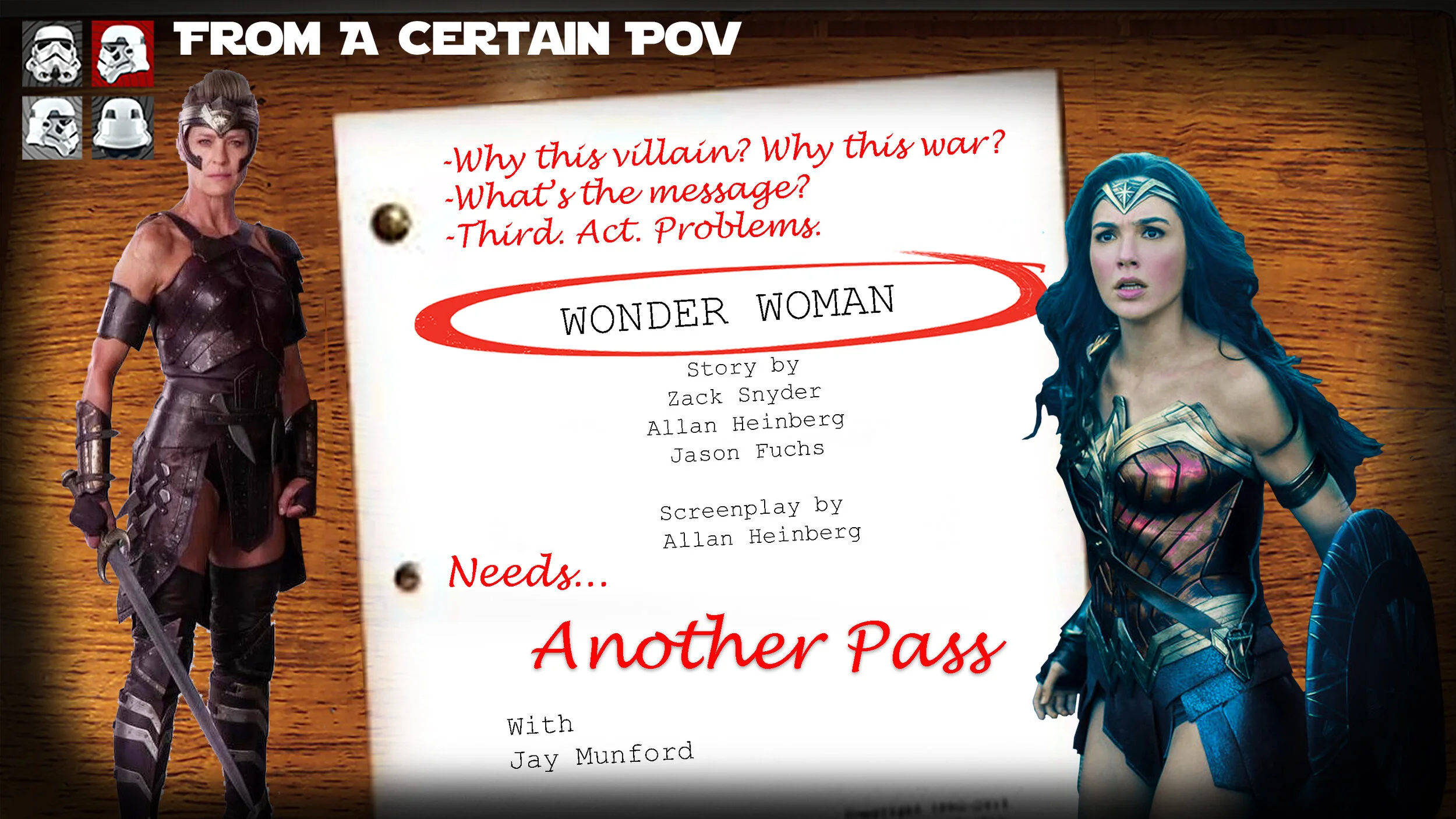 Another Pass at Wonder Woman (2017)