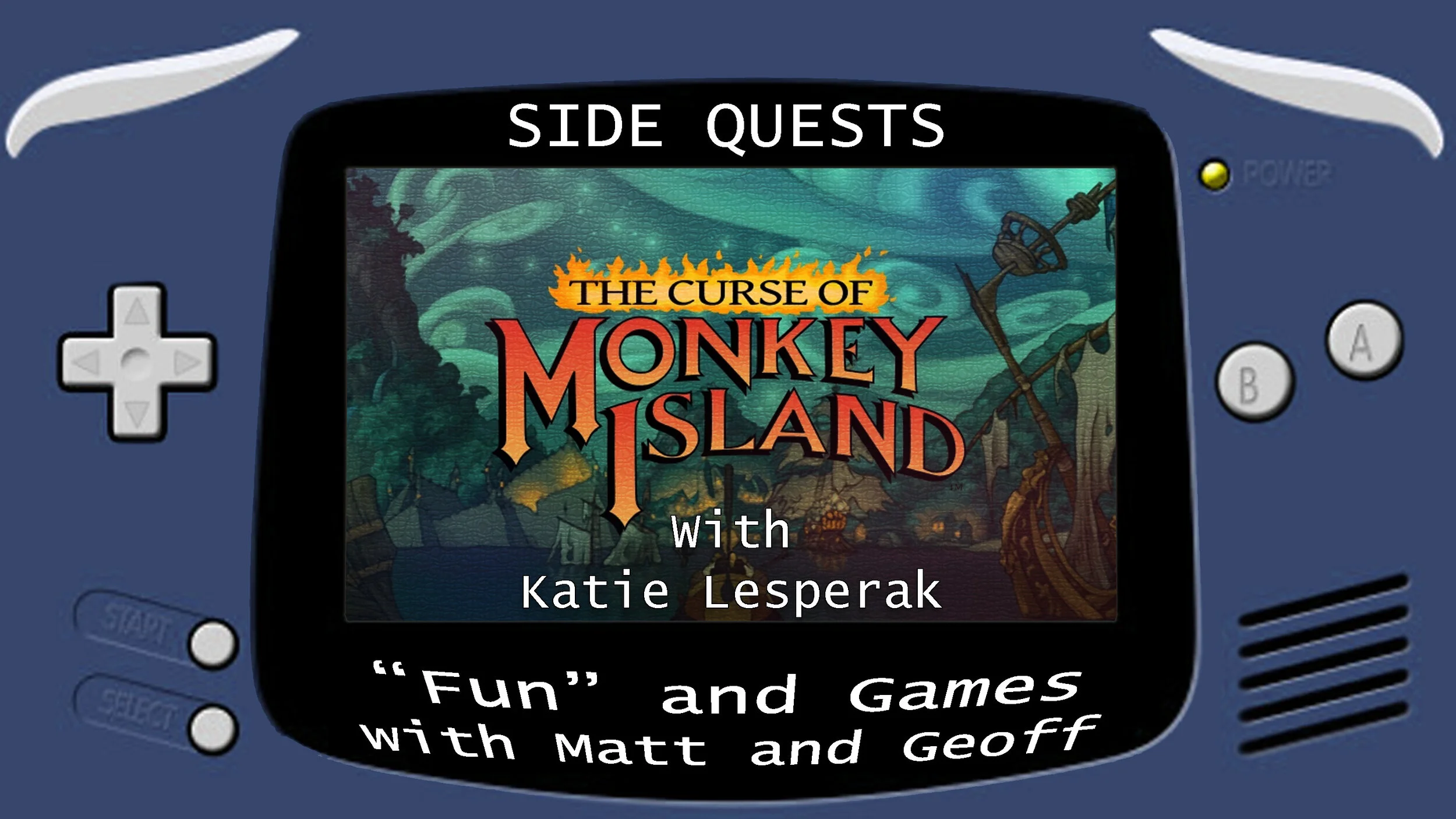 Side Quests Episode 77: The Curse of Monkey Island with Katie Lesperance