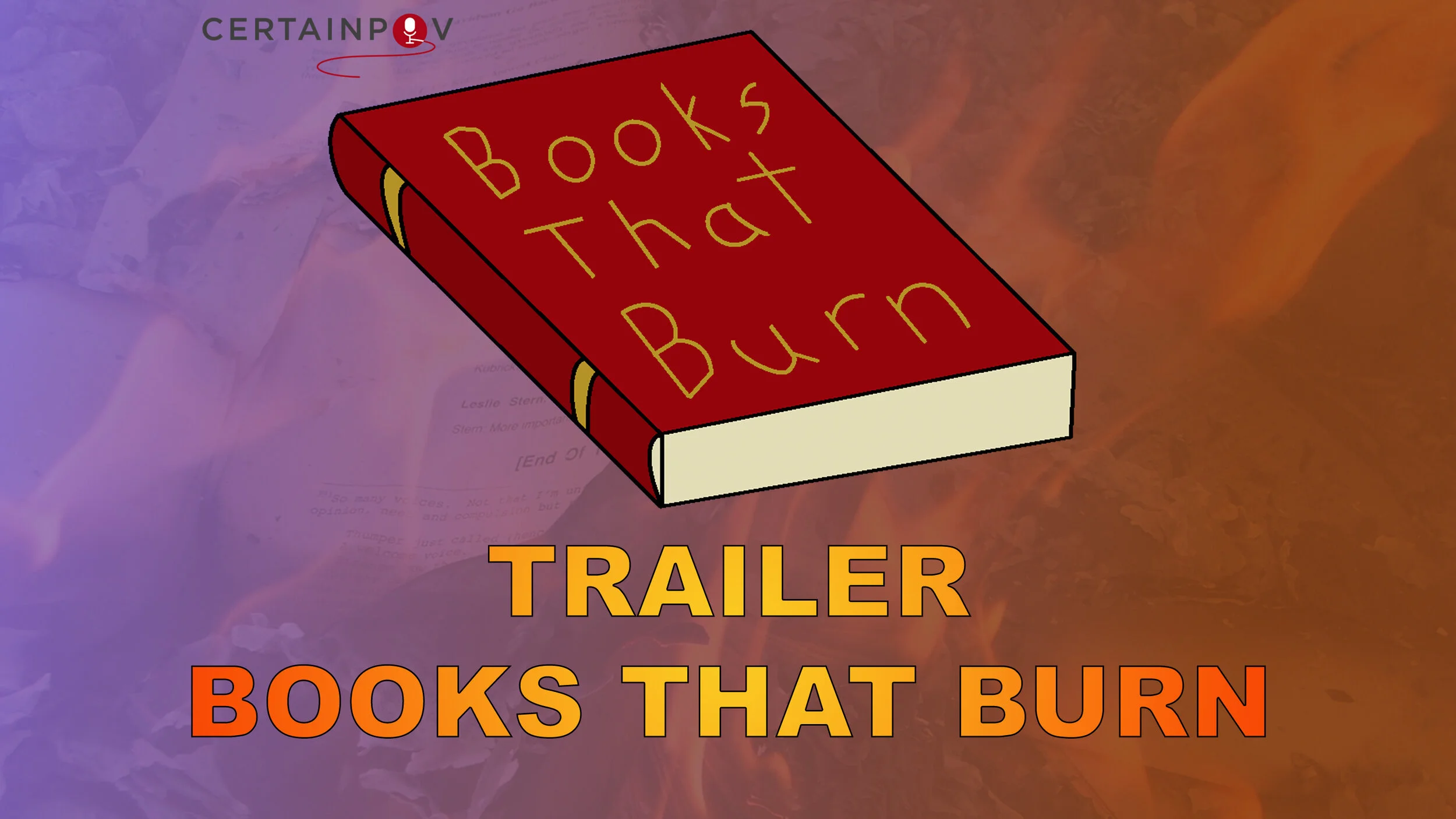 TRAILER - BOOKS THAT BURN