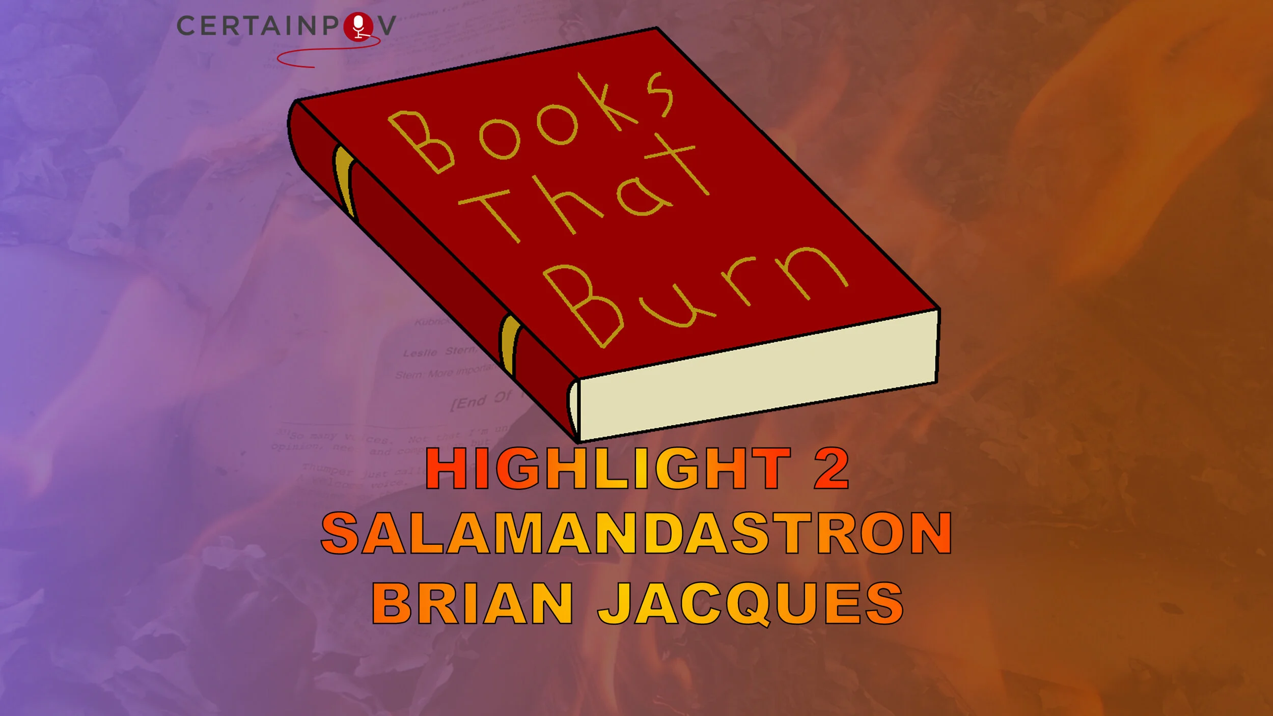 HIGHLIGHT 2: SALAMANDASTRON - BRIAN JACQUES