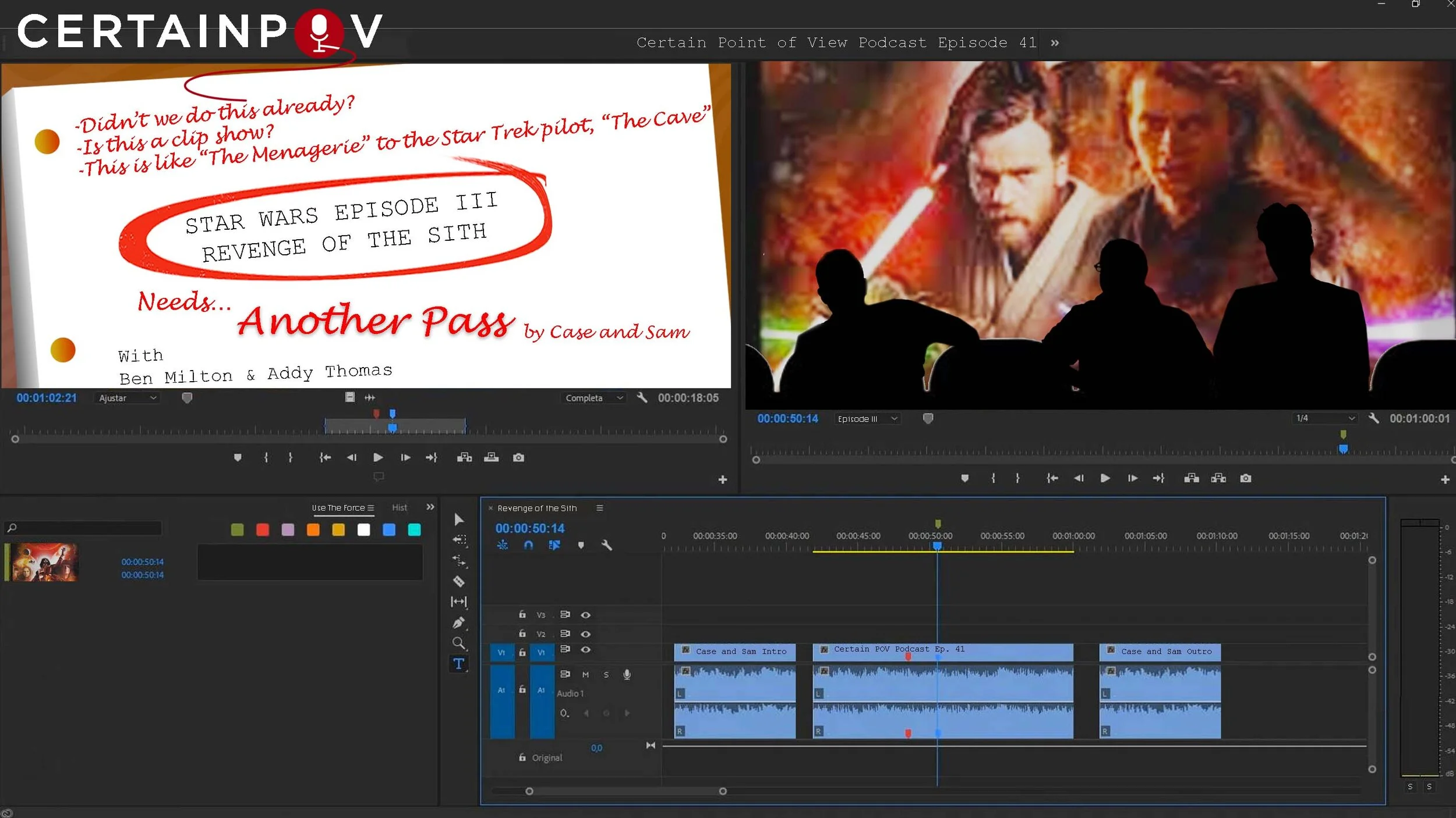 Another Pass at Another Pass at Revenge of the Sith