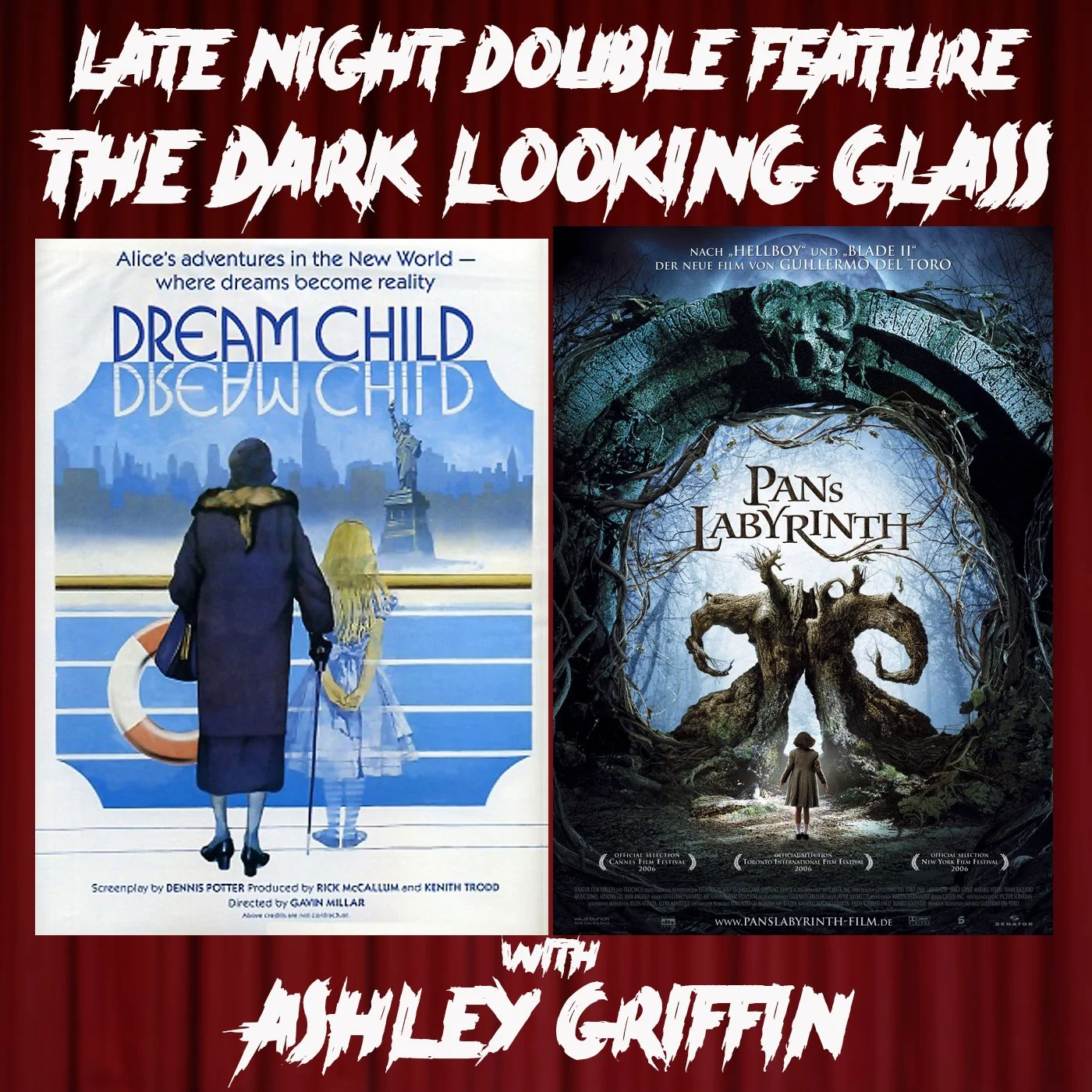 LATE NIGHT DOUBLE FEATURE: THE DARK LOOKING GLASS WITH ASHLEY GRIFFIN