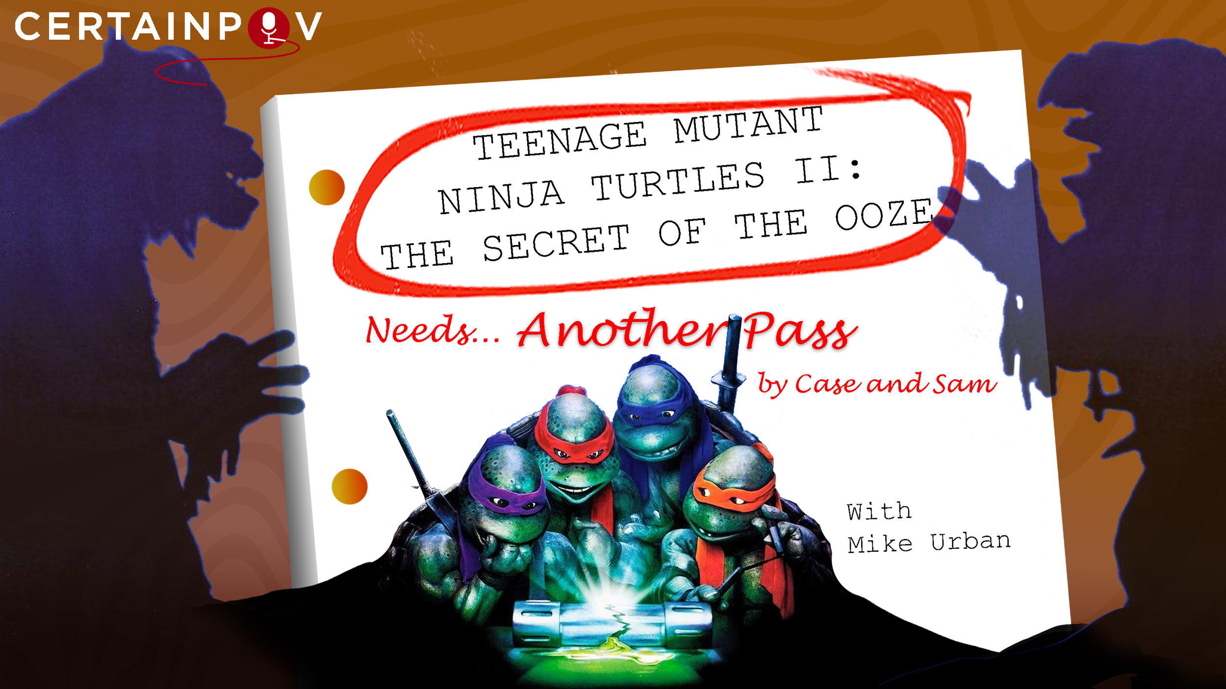 Another Pass at Teenage Mutant Ninja Turtles II: The Secret of the Ooze